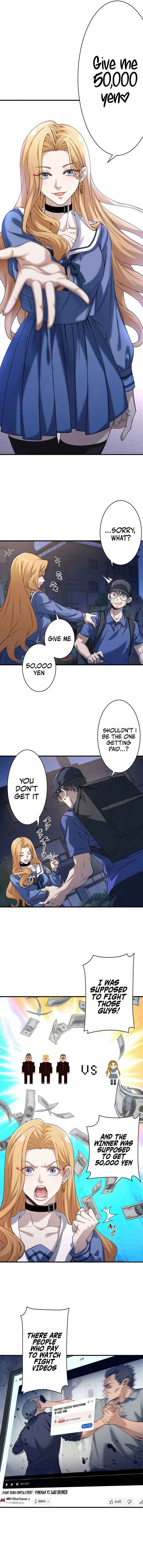 Page 19 Chapter 1 Kenka Oji-san: Namo Naki Chuunen, Tsuyo Sugiru.