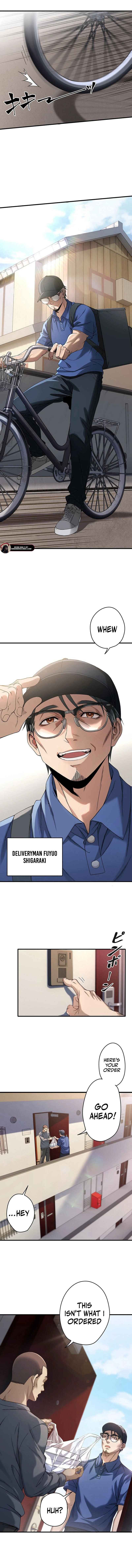 Page 3 Chapter 1 Kenka Oji-san: Namo Naki Chuunen, Tsuyo Sugiru.