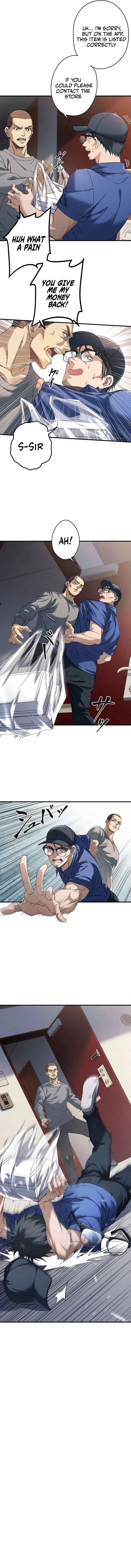 Page 4 Chapter 1 Kenka Oji-san: Namo Naki Chuunen, Tsuyo Sugiru.