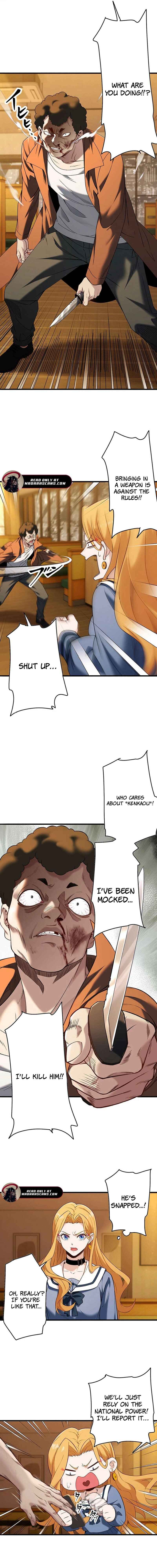Page 10 Chapter 7 Kenka Oji-san: Namo Naki Chuunen, Tsuyo Sugiru.