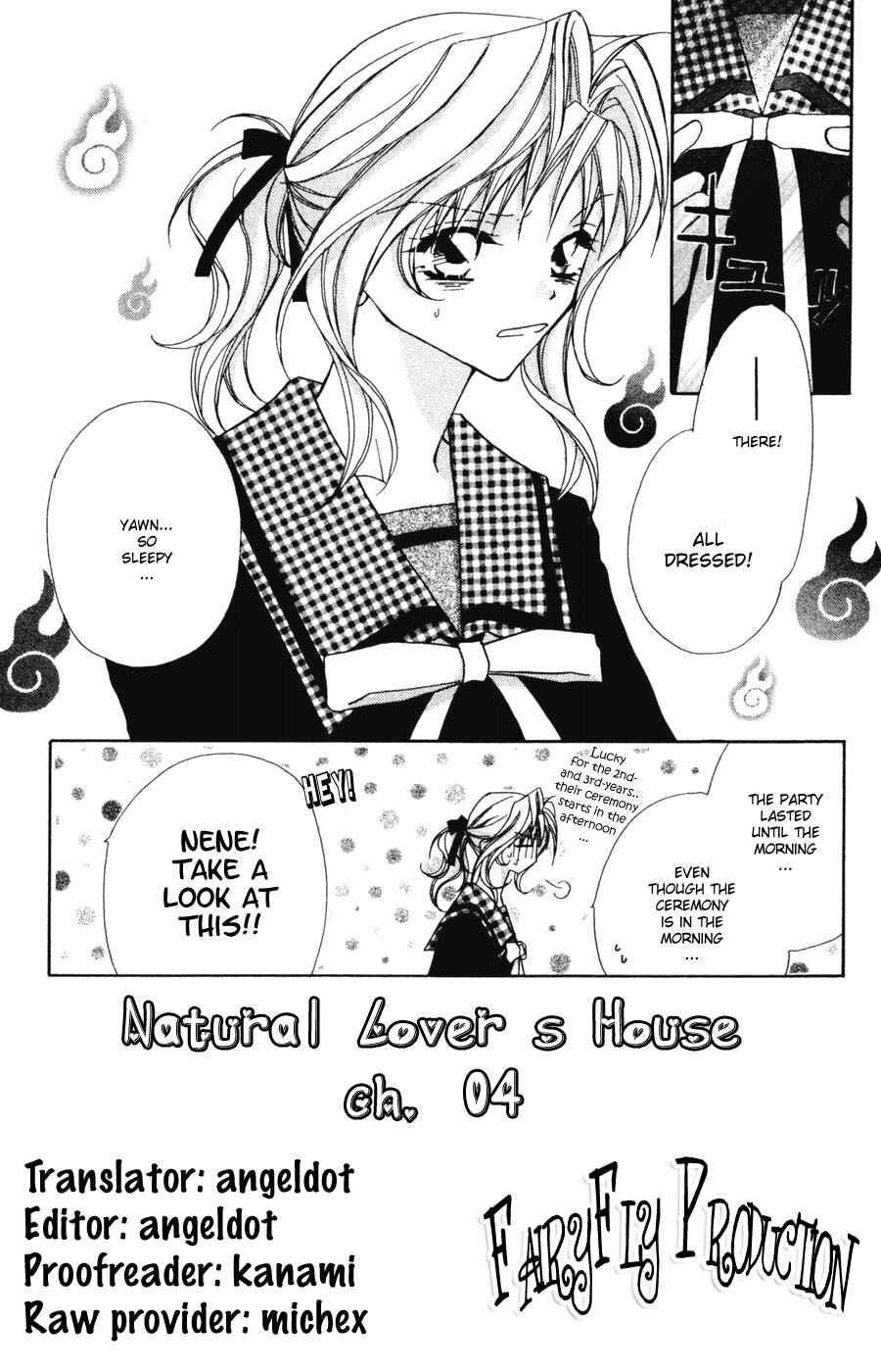 Page 4 Chapter 4 Tennen Hachimitsu Ryou.