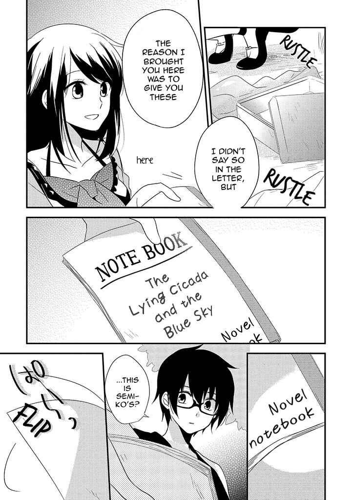 Page 37 Chapter 7 Aozora Kirai no Usotsuki Semiko