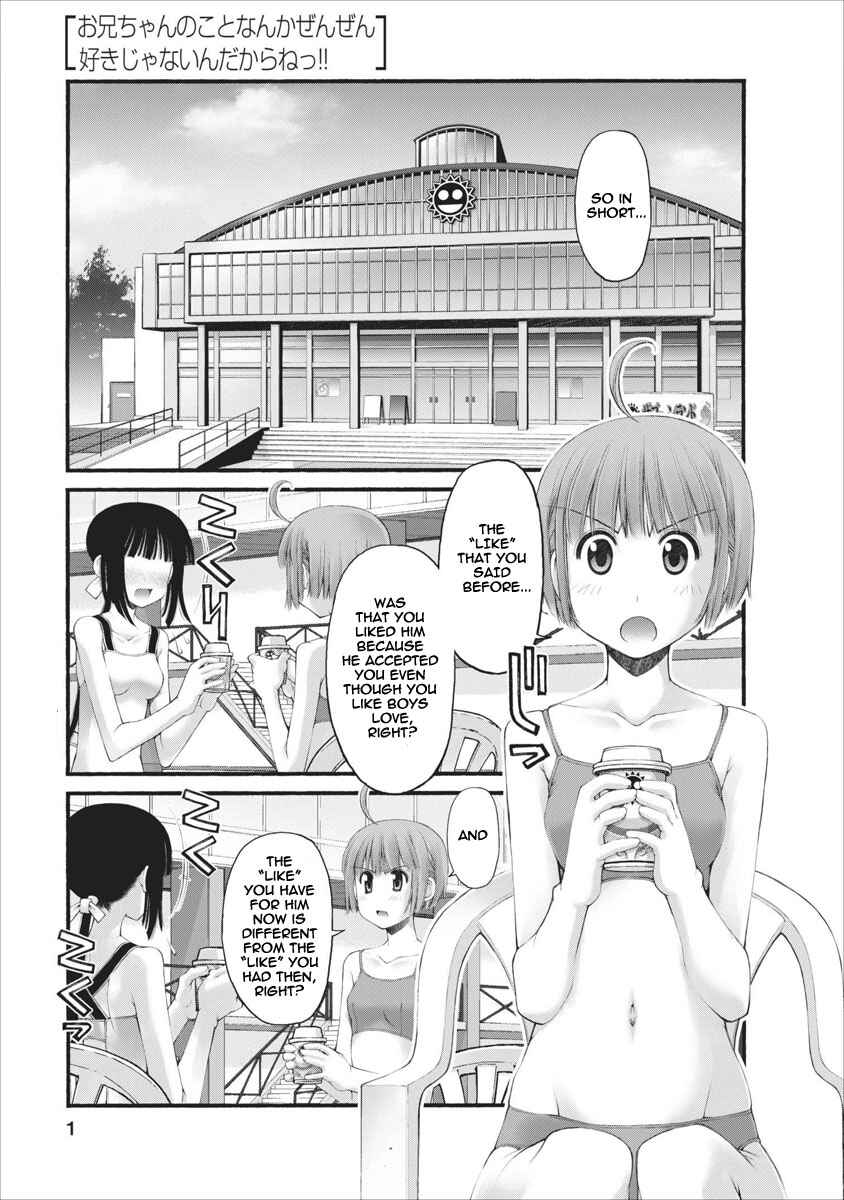 Page 2 Chapter 33 Onii-chan no Koto Nanka Zenzen Suki ja Nain da Kara ne!!