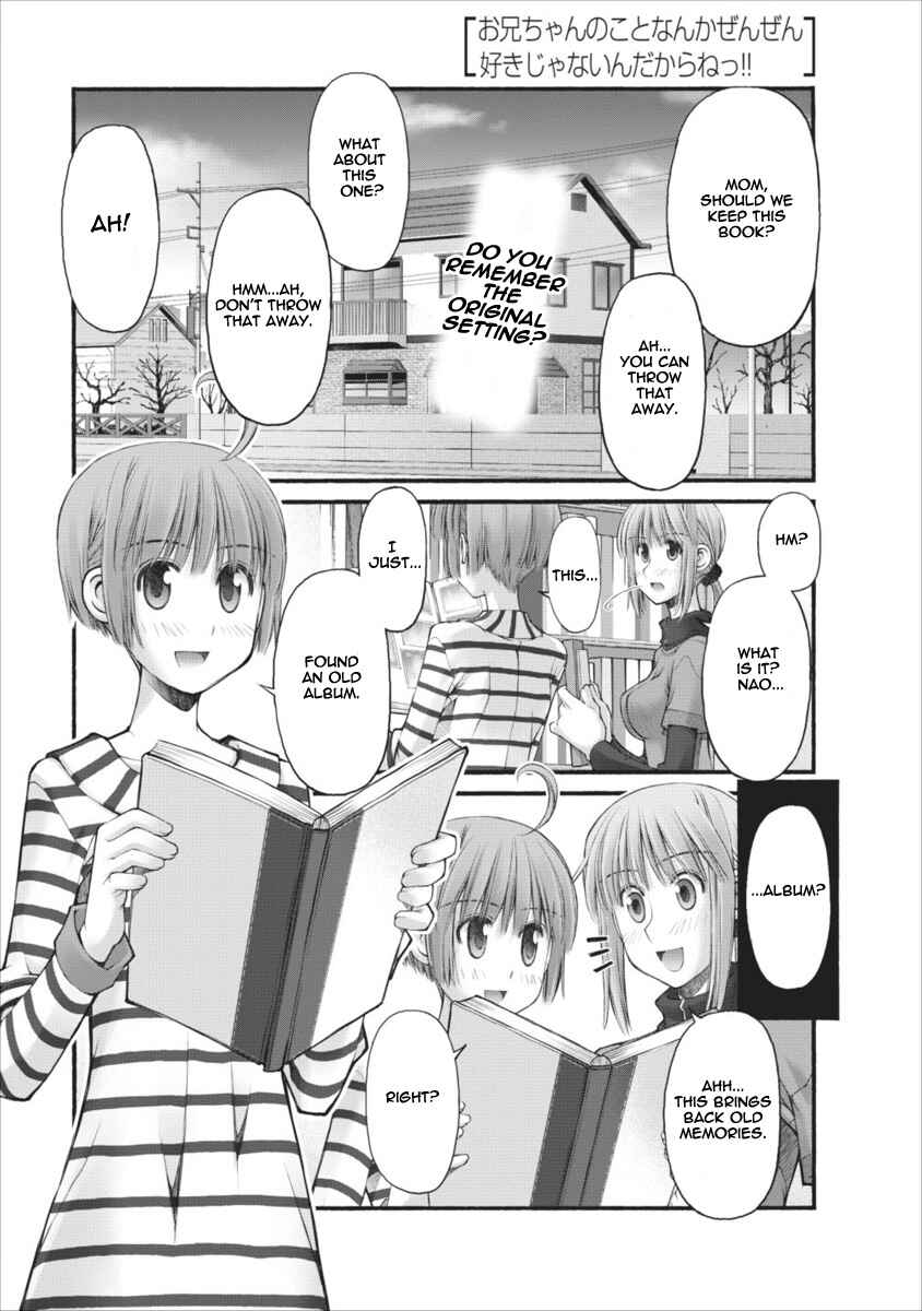Page 1 Chapter 57 Onii-chan no Koto Nanka Zenzen Suki ja Nain da Kara ne!!