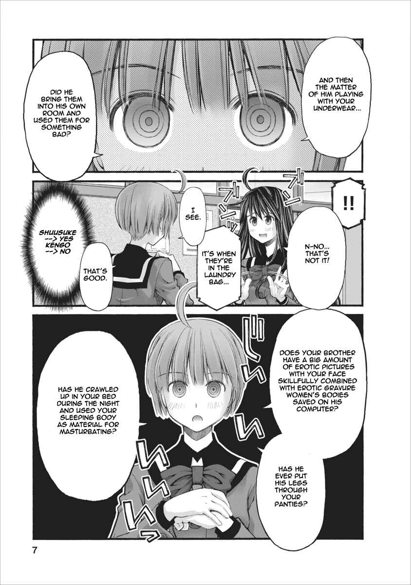 Page 7 Chapter 77 Onii-chan no Koto Nanka Zenzen Suki ja Nain da Kara ne!!
