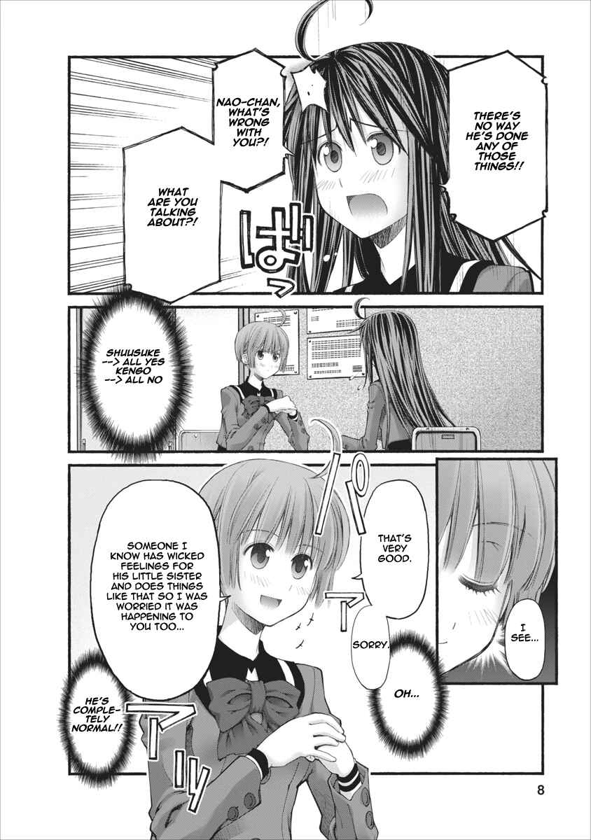 Page 8 Chapter 77 Onii-chan no Koto Nanka Zenzen Suki ja Nain da Kara ne!!