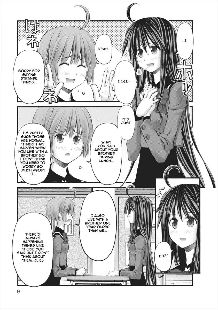 Page 9 Chapter 77 Onii-chan no Koto Nanka Zenzen Suki ja Nain da Kara ne!!