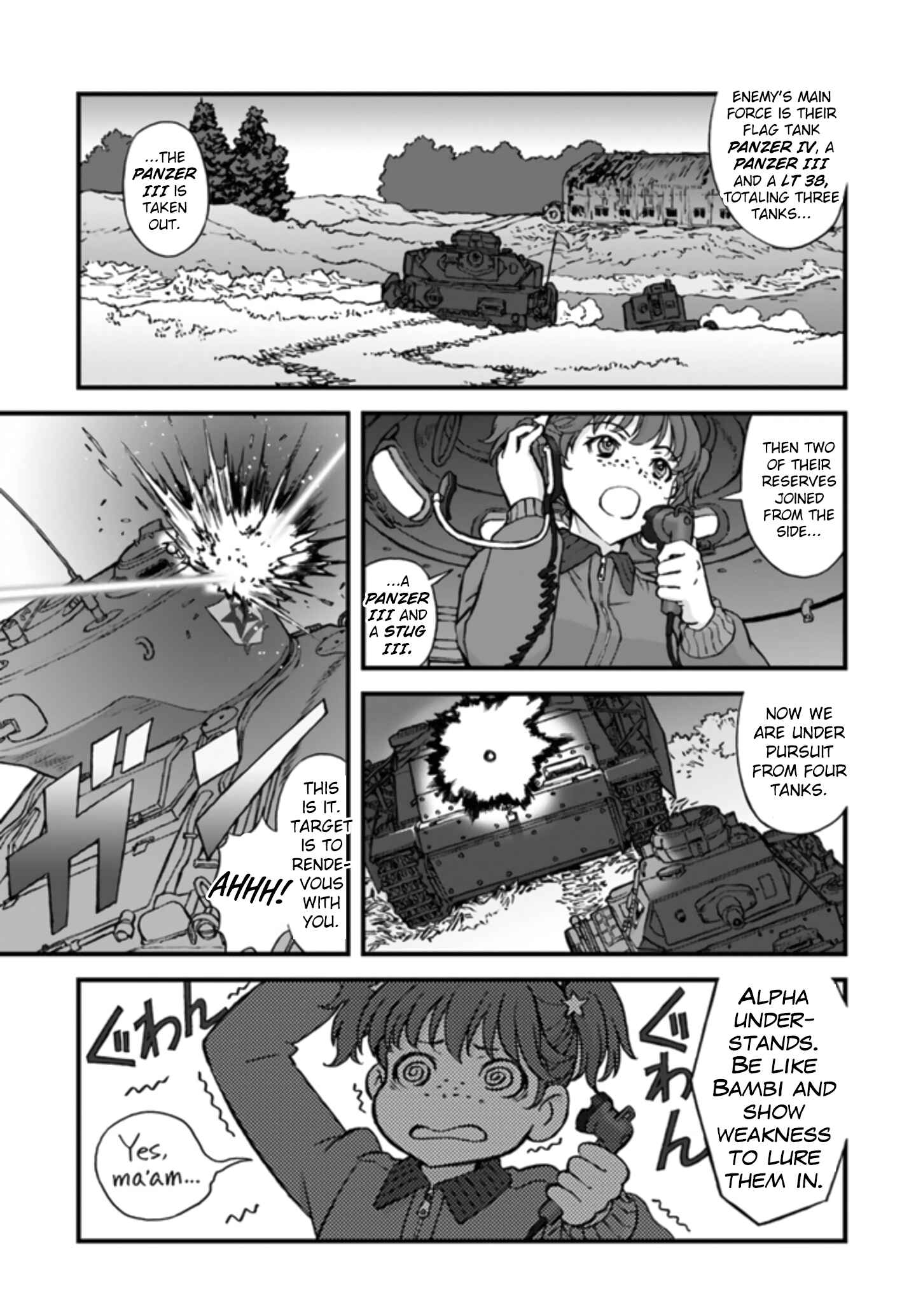 Page 15 Chapter 2 GIRLS und PANZER - Momi no Ki to Tetsu no Hane no Majo