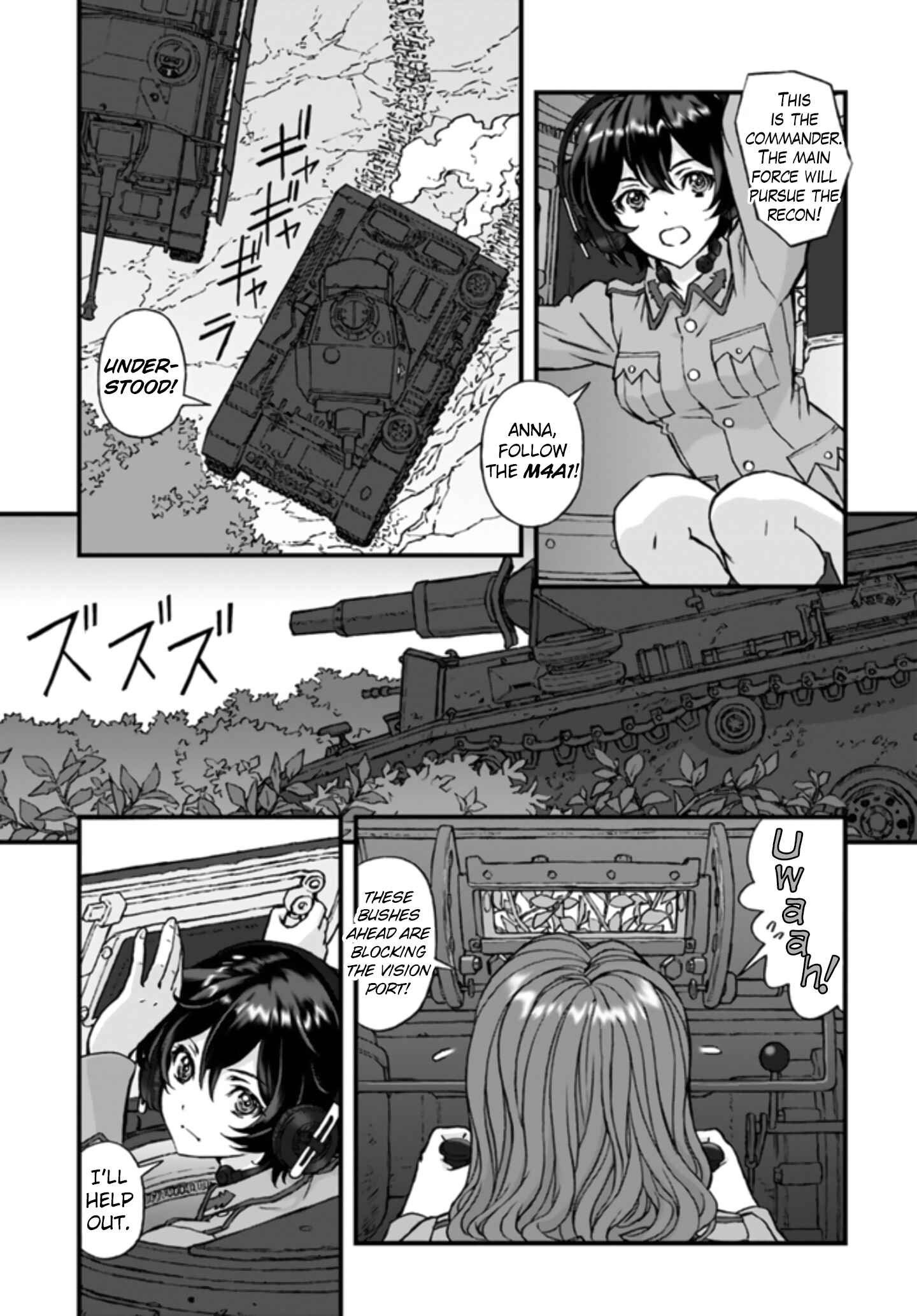 Page 7 Chapter 2 GIRLS und PANZER - Momi no Ki to Tetsu no Hane no Majo