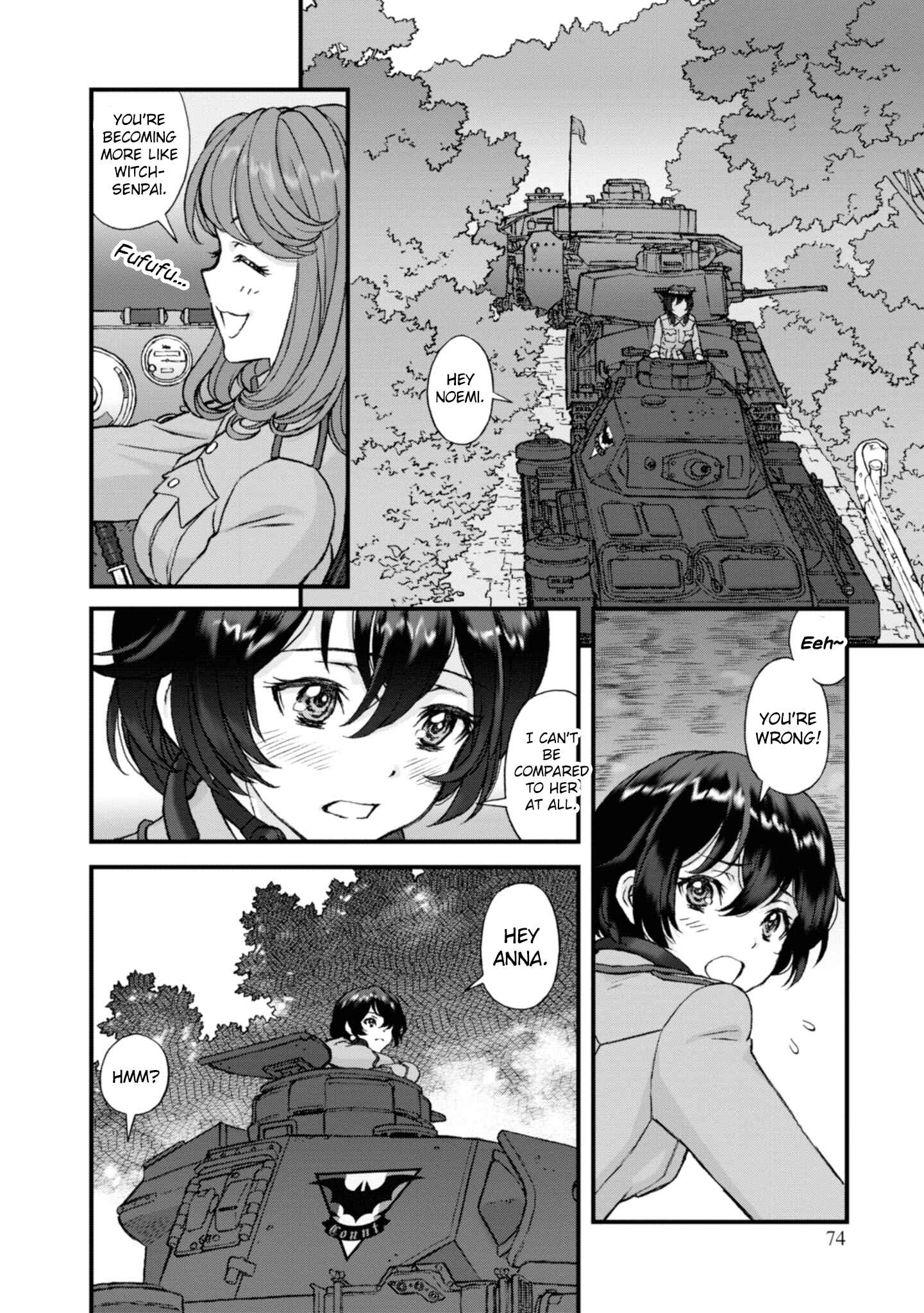Page 3 Chapter 6 GIRLS und PANZER - Momi no Ki to Tetsu no Hane no Majo