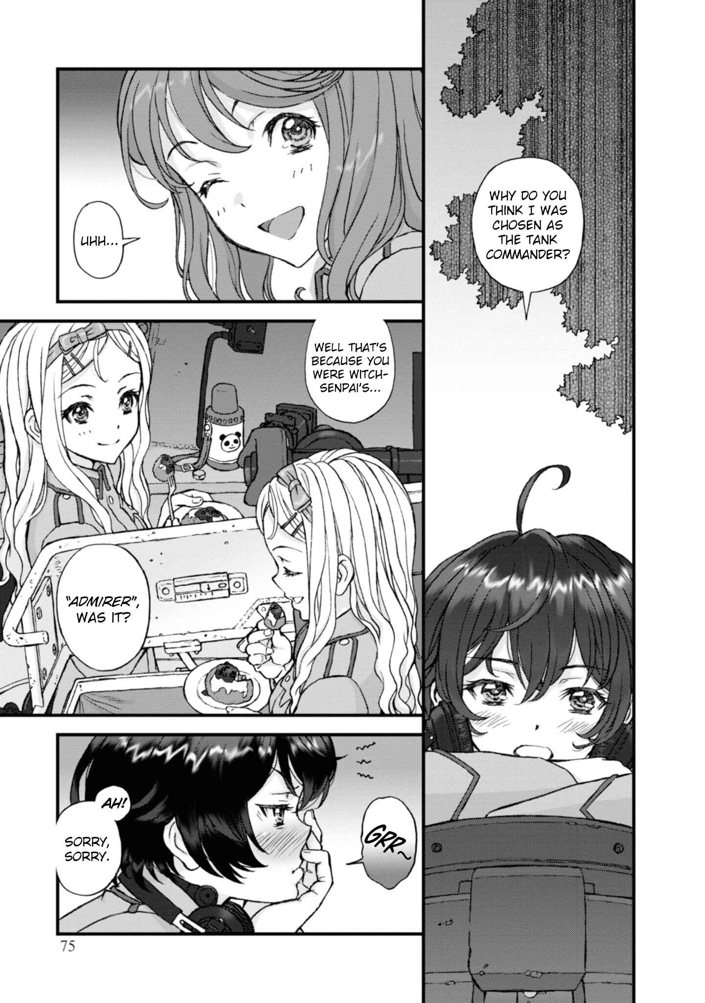 Page 4 Chapter 6 GIRLS und PANZER - Momi no Ki to Tetsu no Hane no Majo
