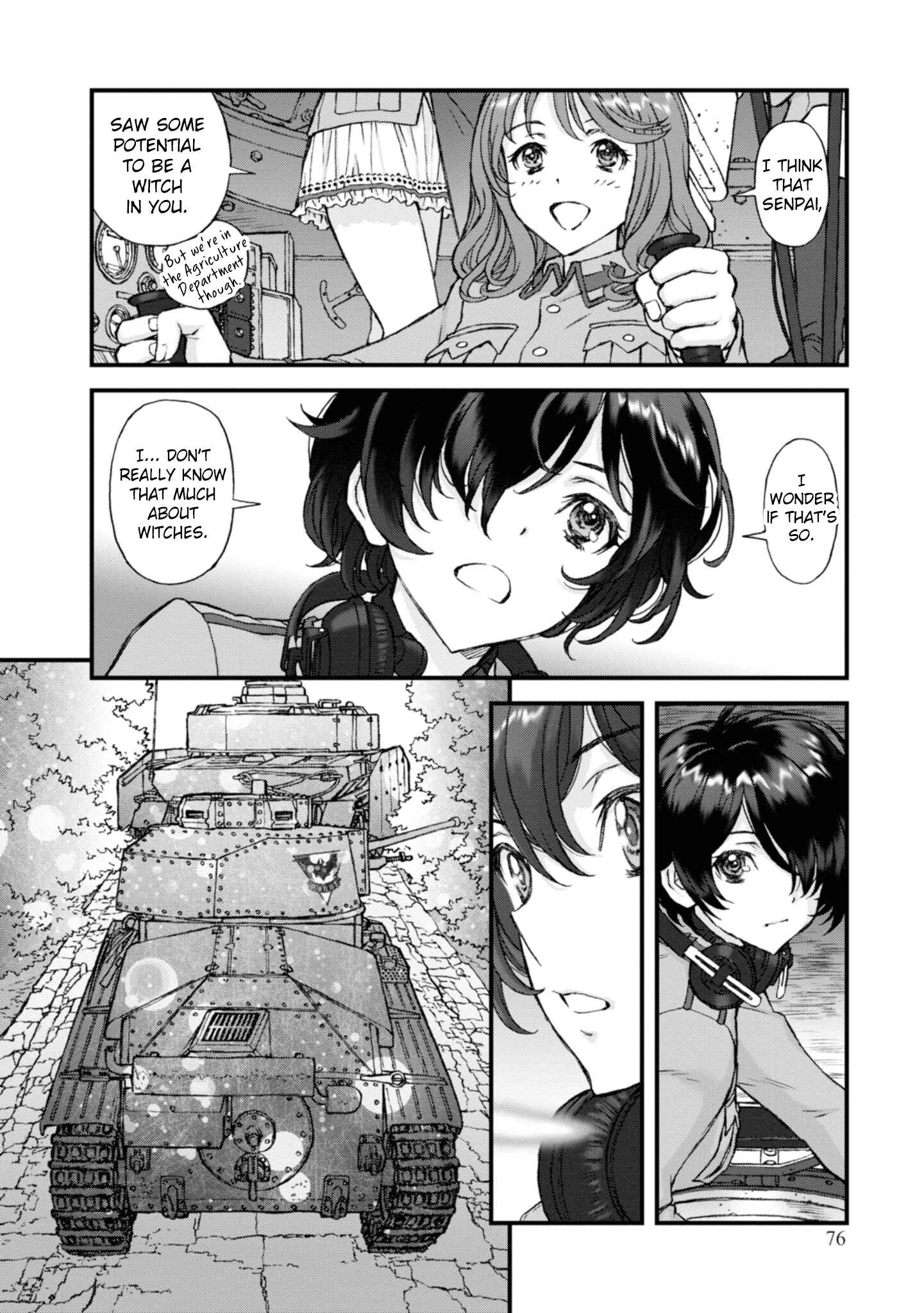 Page 5 Chapter 6 GIRLS und PANZER - Momi no Ki to Tetsu no Hane no Majo