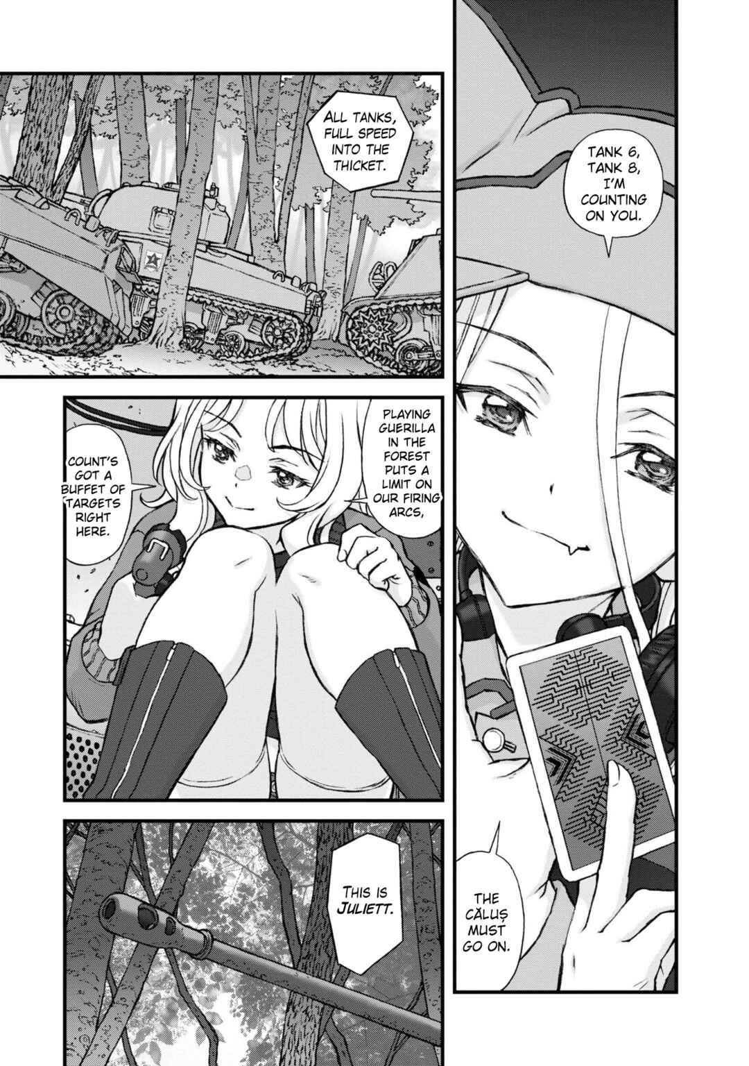 Page 2 Chapter 21 GIRLS und PANZER - Momi no Ki to Tetsu no Hane no Majo