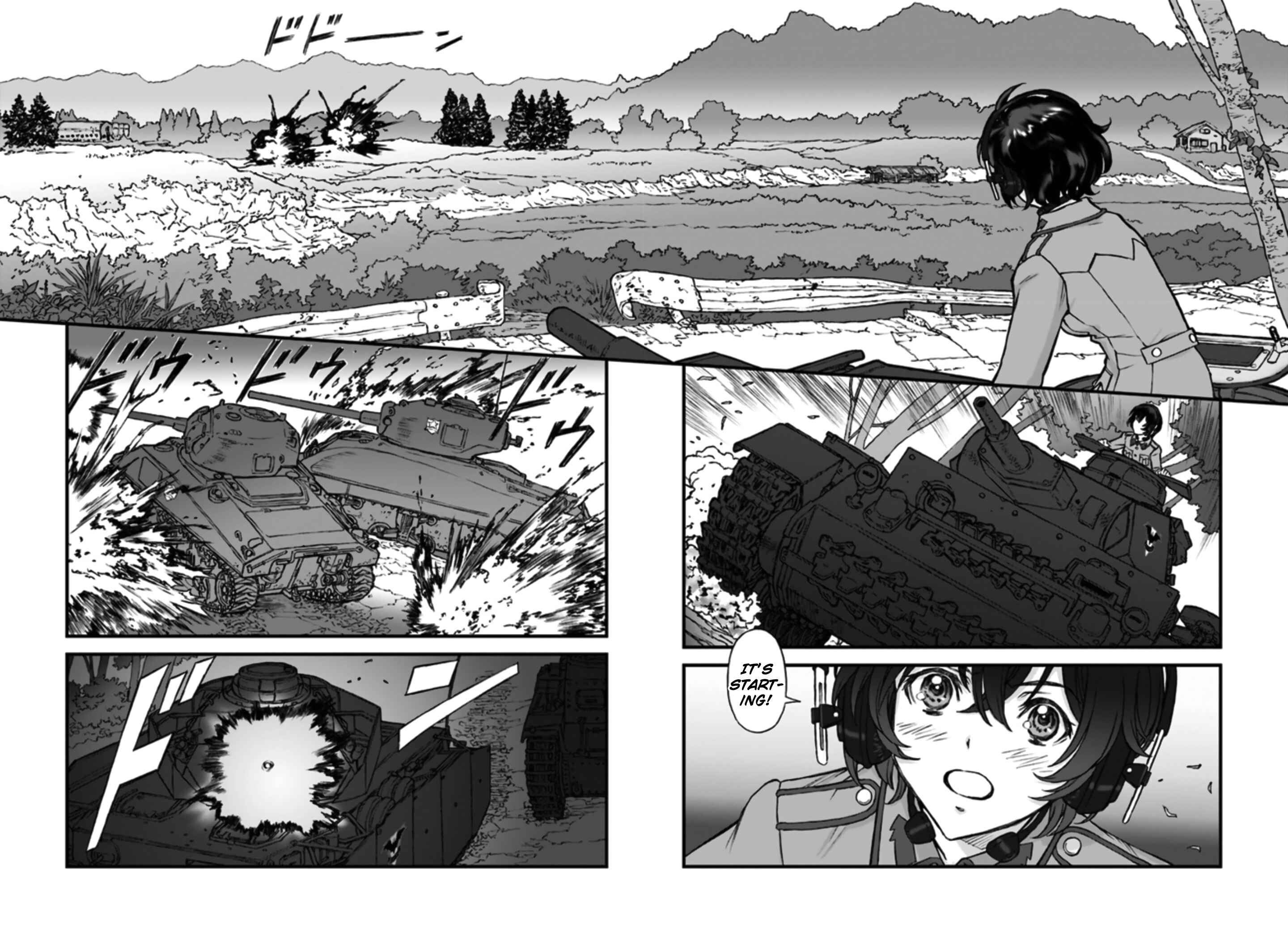 Page 13 Chapter 1 GIRLS und PANZER - Momi no Ki to Tetsu no Hane no Majo