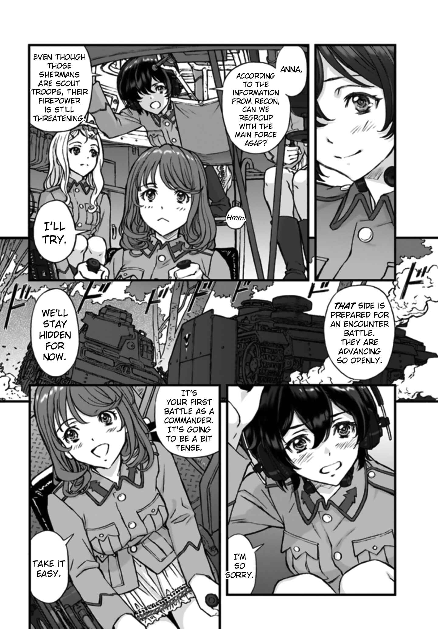 Page 7 Chapter 1 GIRLS und PANZER - Momi no Ki to Tetsu no Hane no Majo