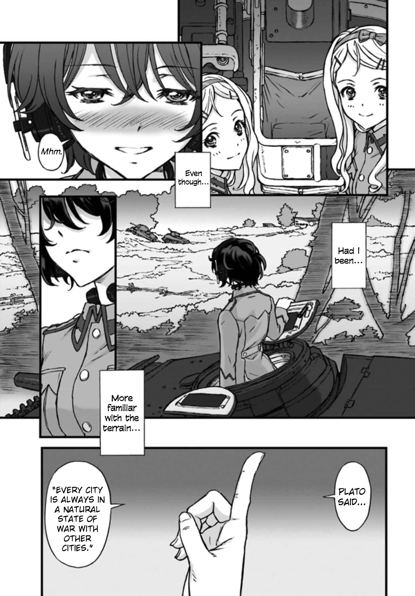 Page 8 Chapter 1 GIRLS und PANZER - Momi no Ki to Tetsu no Hane no Majo