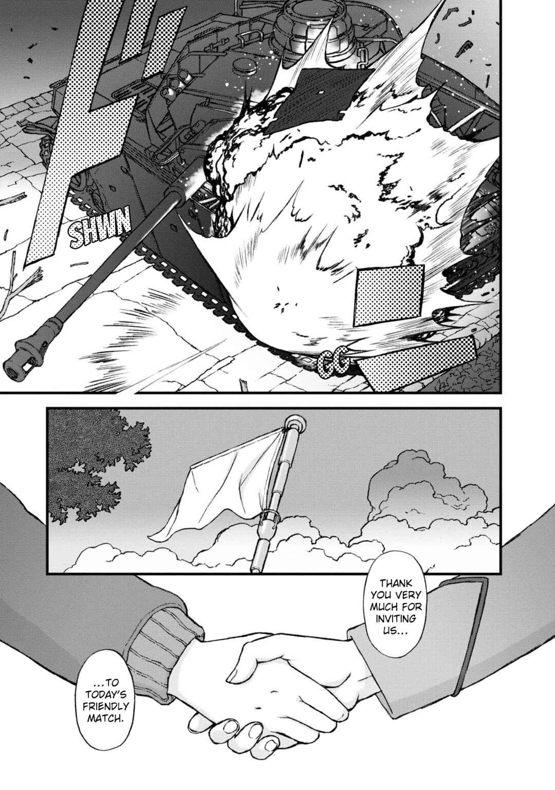 Page 8 Chapter 23 GIRLS und PANZER - Momi no Ki to Tetsu no Hane no Majo