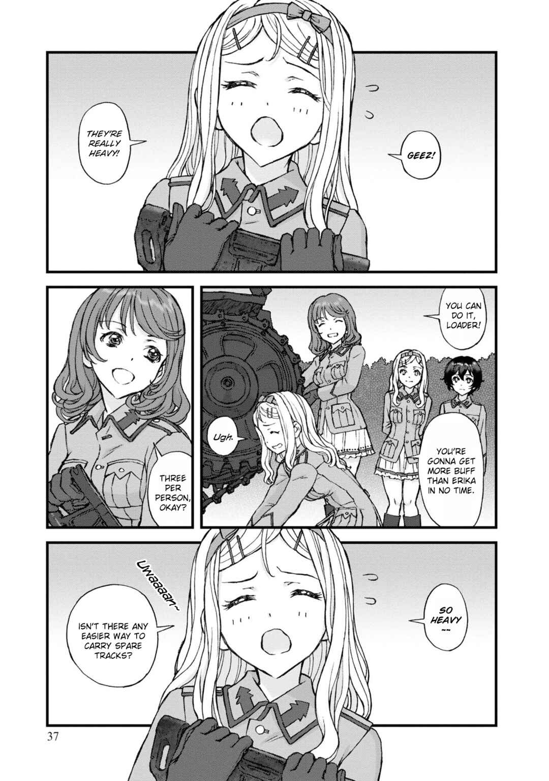 Page 8 Chapter 15 GIRLS und PANZER - Momi no Ki to Tetsu no Hane no Majo