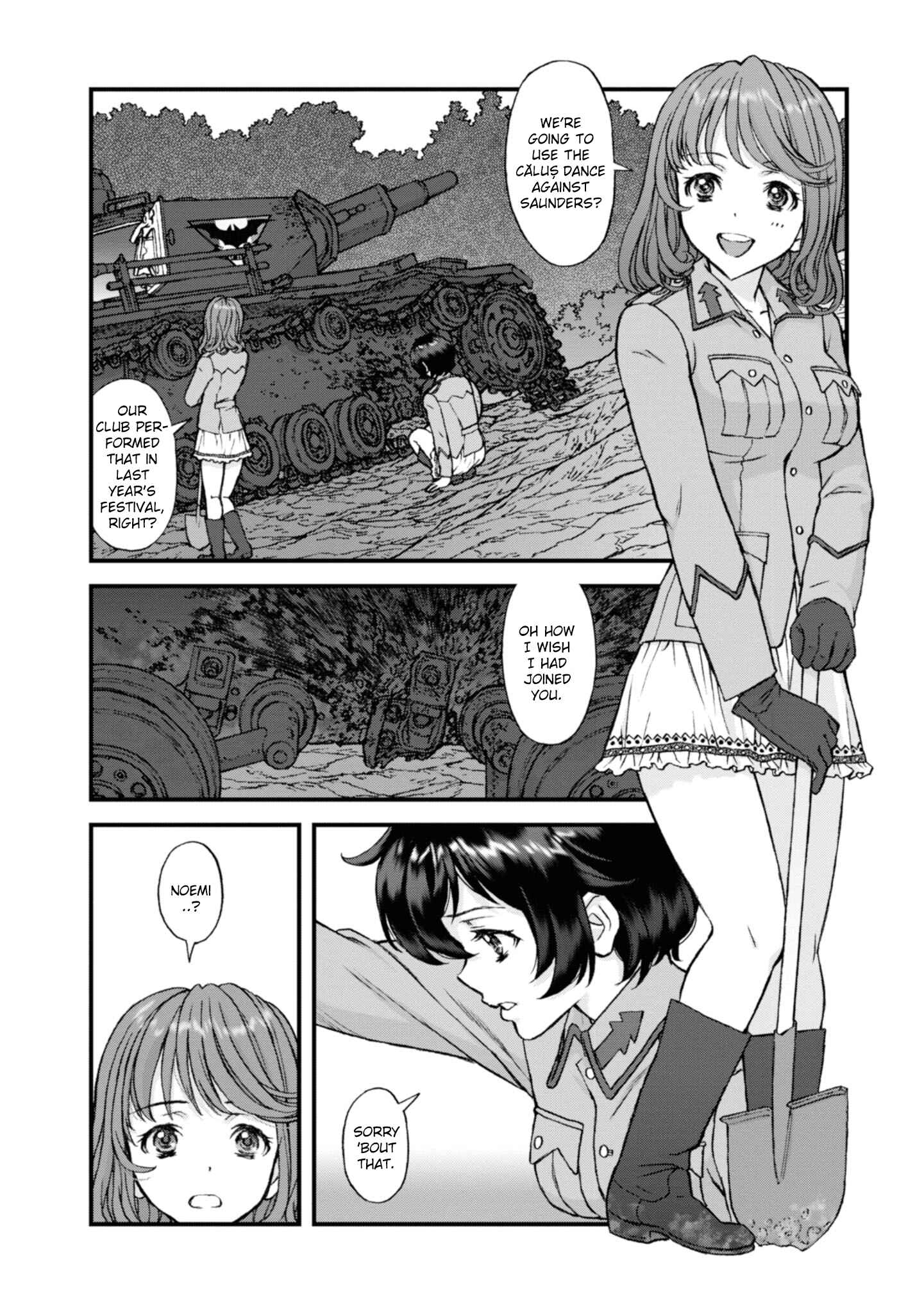 Page 1 Chapter 13 GIRLS und PANZER - Momi no Ki to Tetsu no Hane no Majo