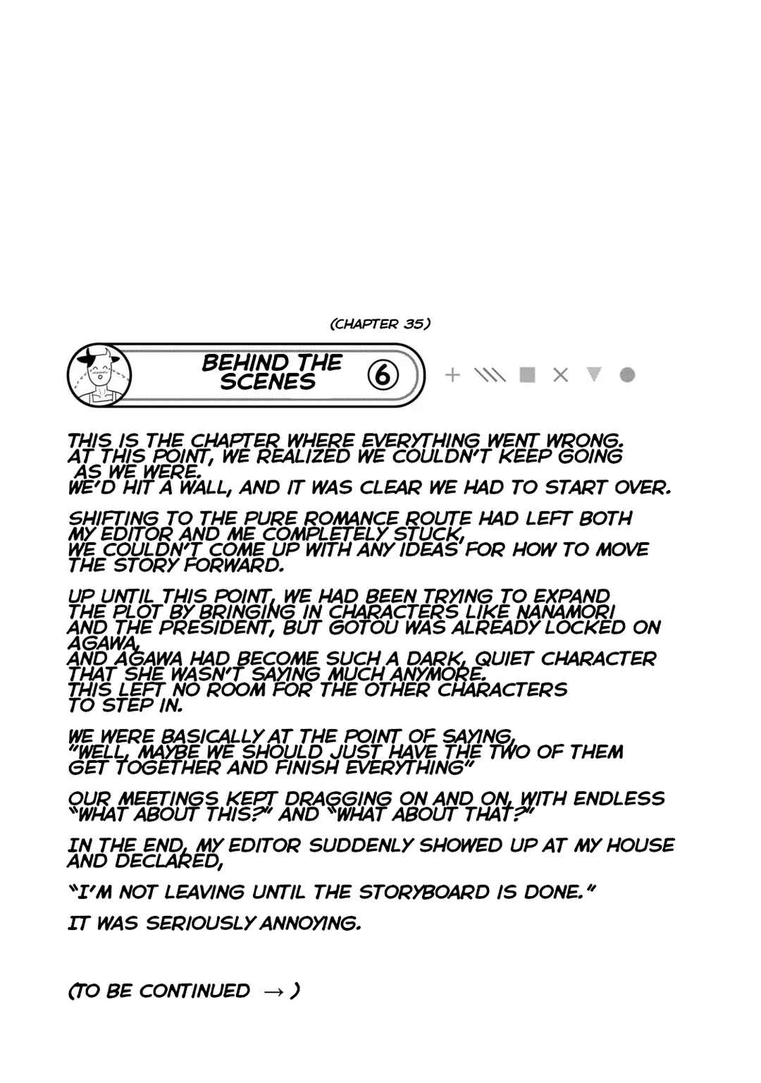 Page 10 Chapter 36.5 Daredemo Dakeru Kimi ga Suki - Kakinaoshi-mae Shuurokushuu
