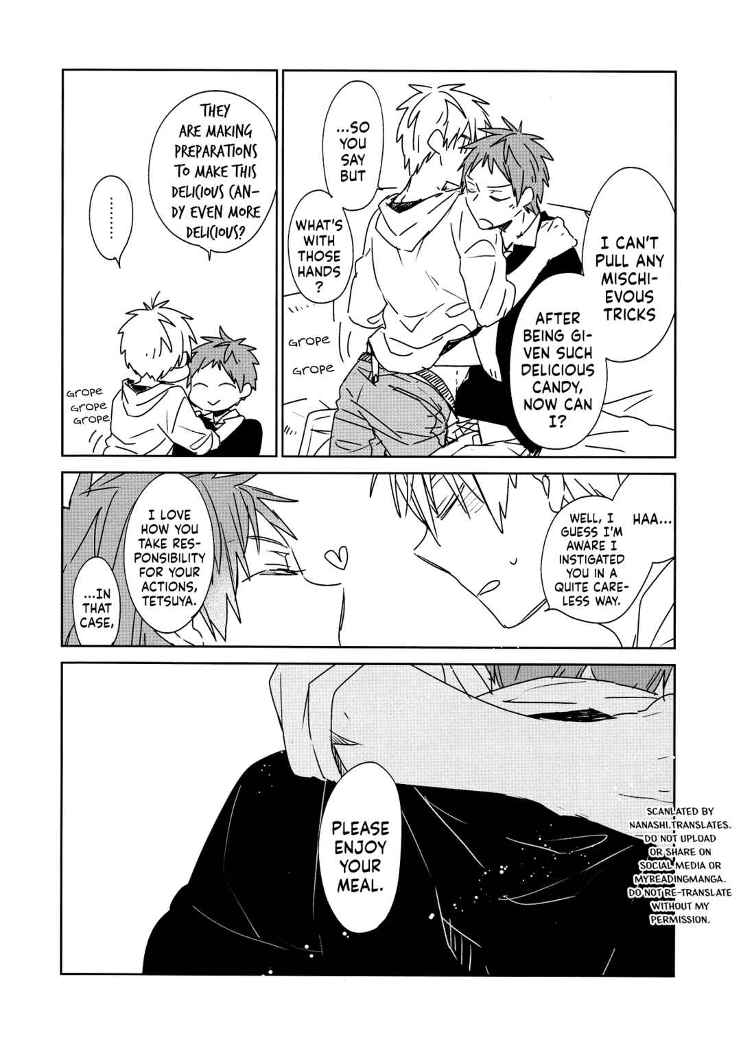Page 7 Chapter Unknown_5aef Kurokos Basketball - Trick & Treat! (Doujinshi)