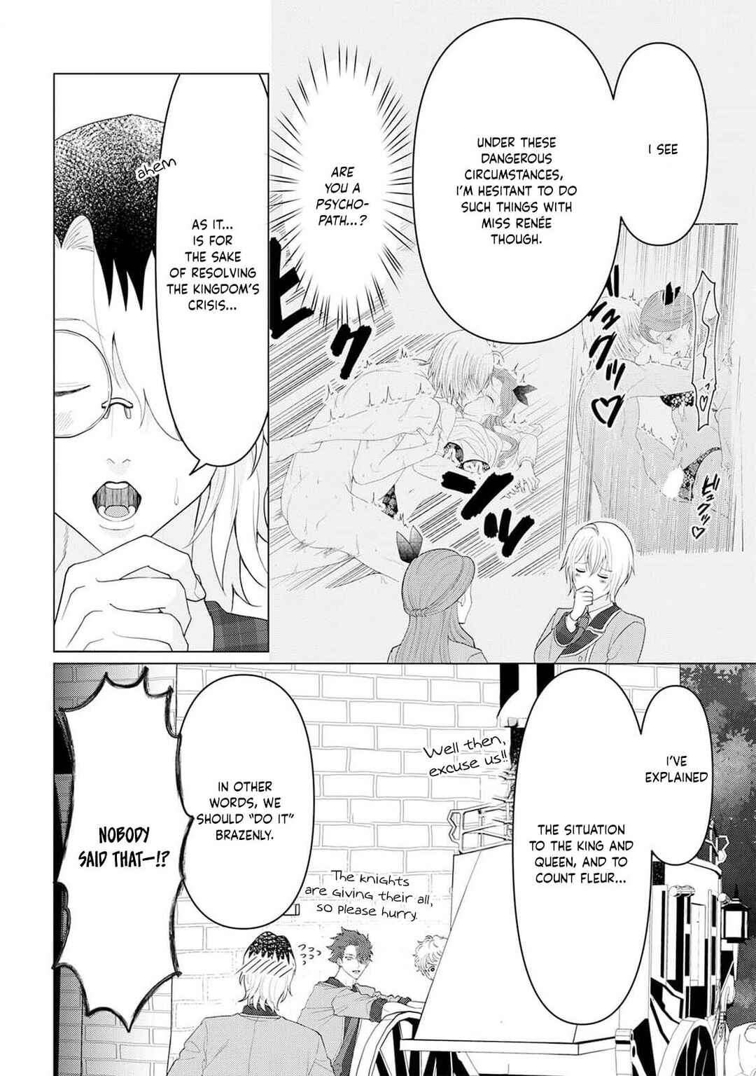 Page 24 Chapter 10 Otome Game no Akuyaku Reijou nanoni Ouji to Ero Tenkai ni Narundesuga!?