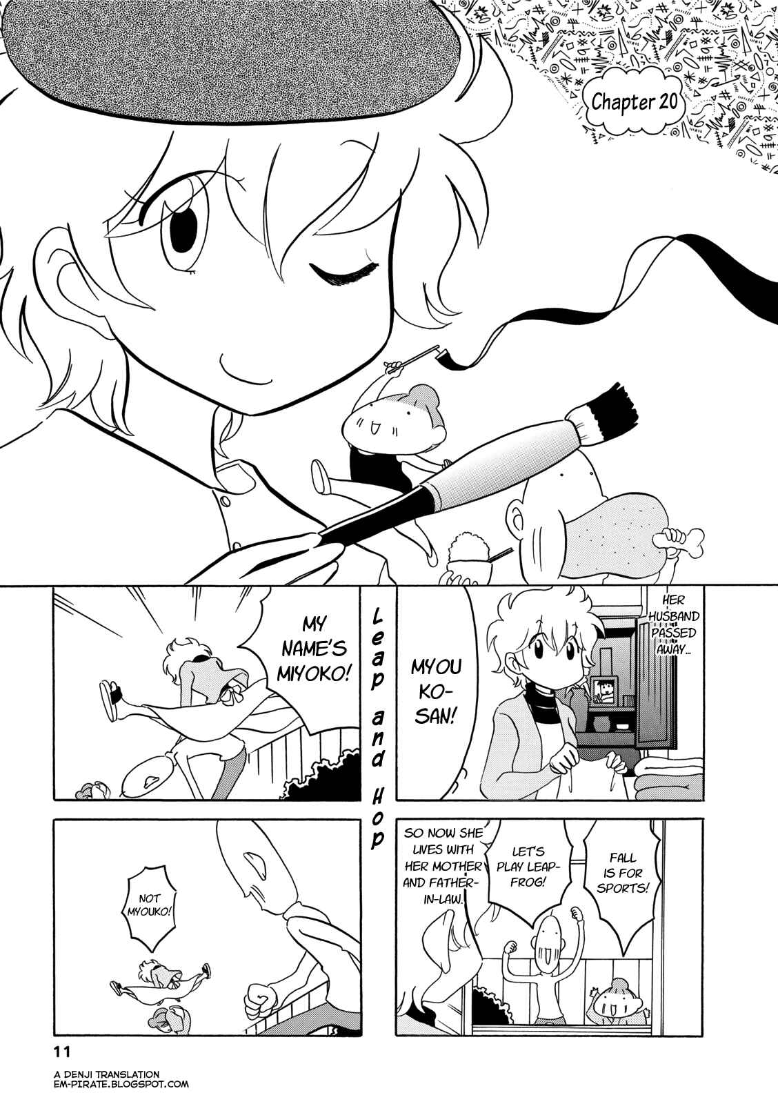 Page 1 Chapter 20 Dakara Miyoko desu
