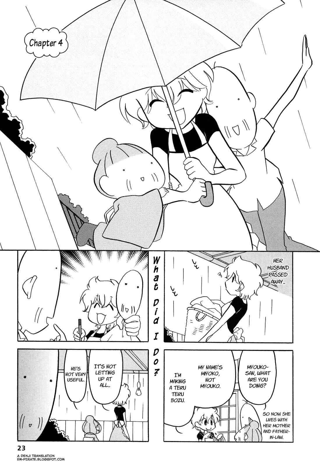 Page 1 Chapter 4 Dakara Miyoko desu