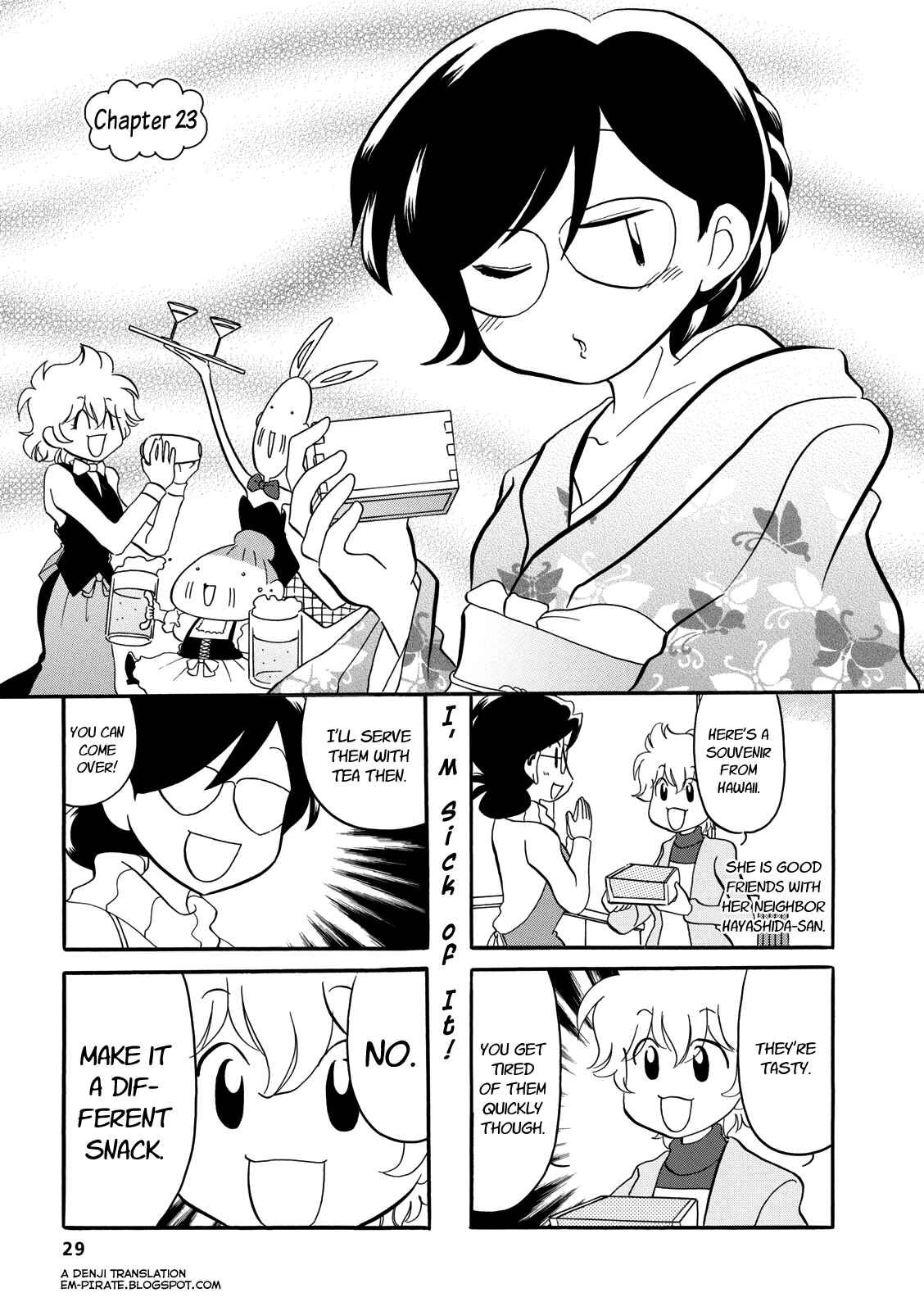 Page 1 Chapter 23 Dakara Miyoko desu