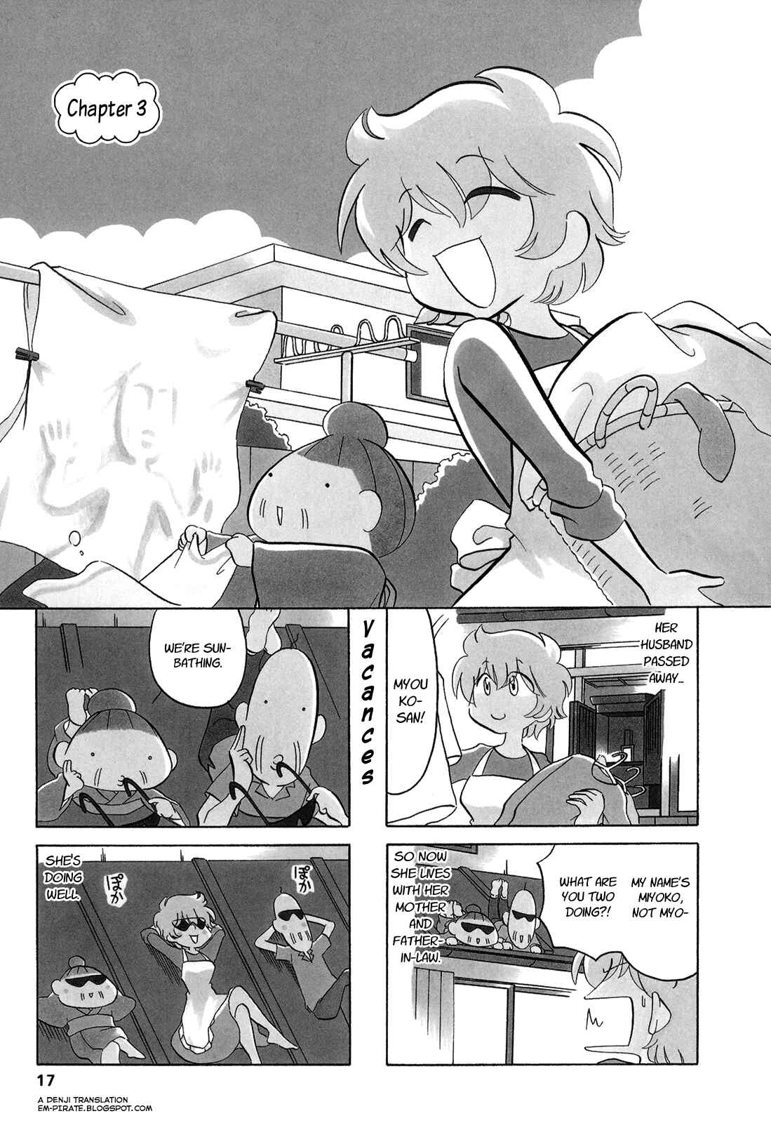 Page 1 Chapter 3 Dakara Miyoko desu