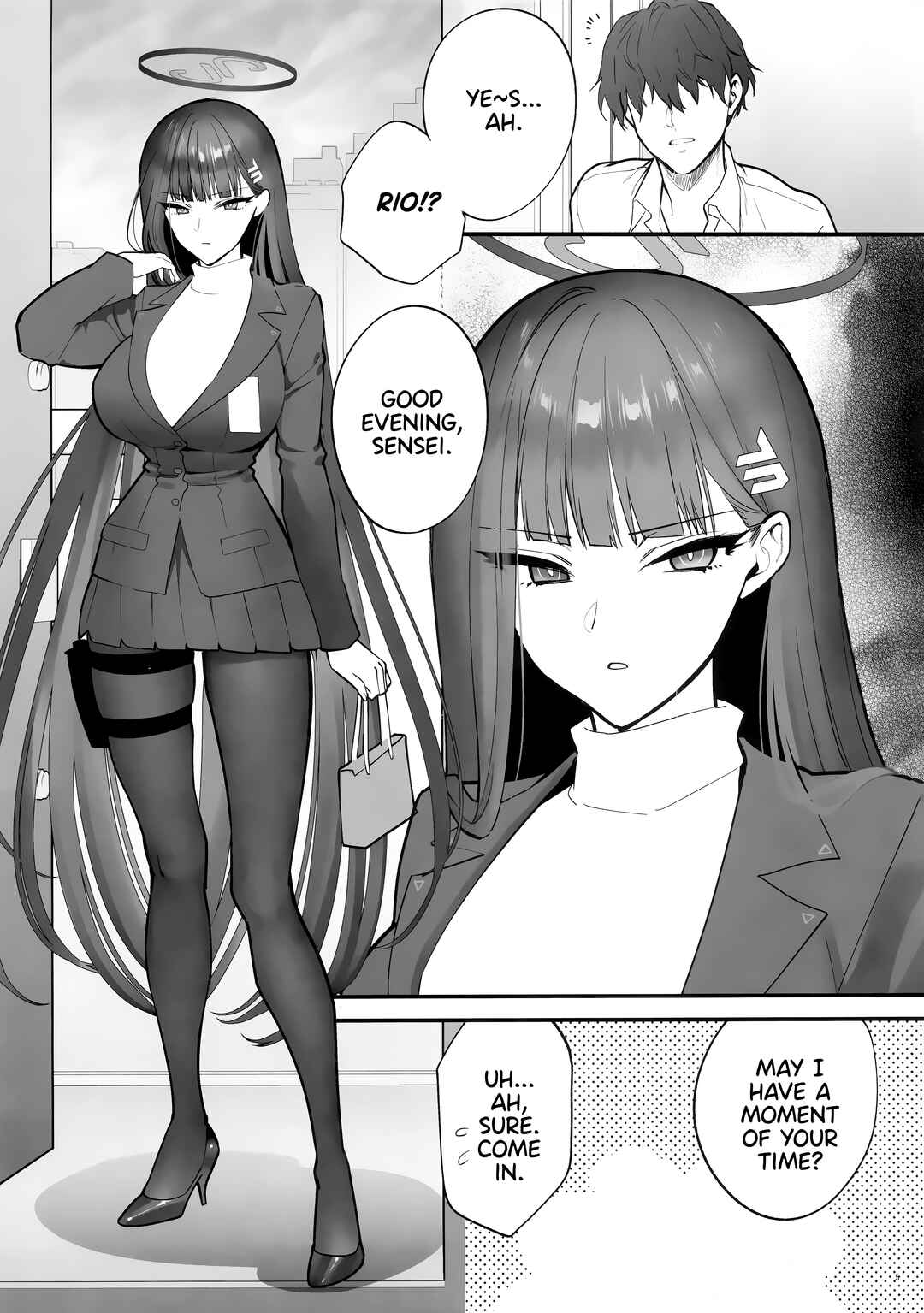 Page 4 Chapter Unknown_7e1e Blue Archive - CHOCOLATE & CREAM (Doujinshi)