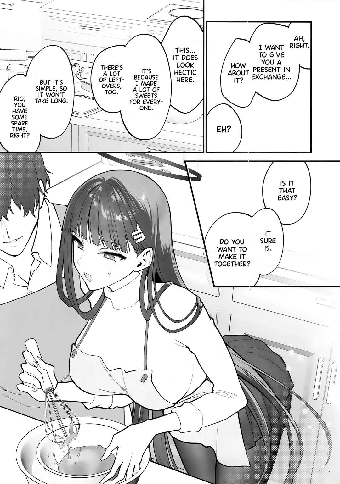 Page 6 Chapter Unknown_7e1e Blue Archive - CHOCOLATE & CREAM (Doujinshi)