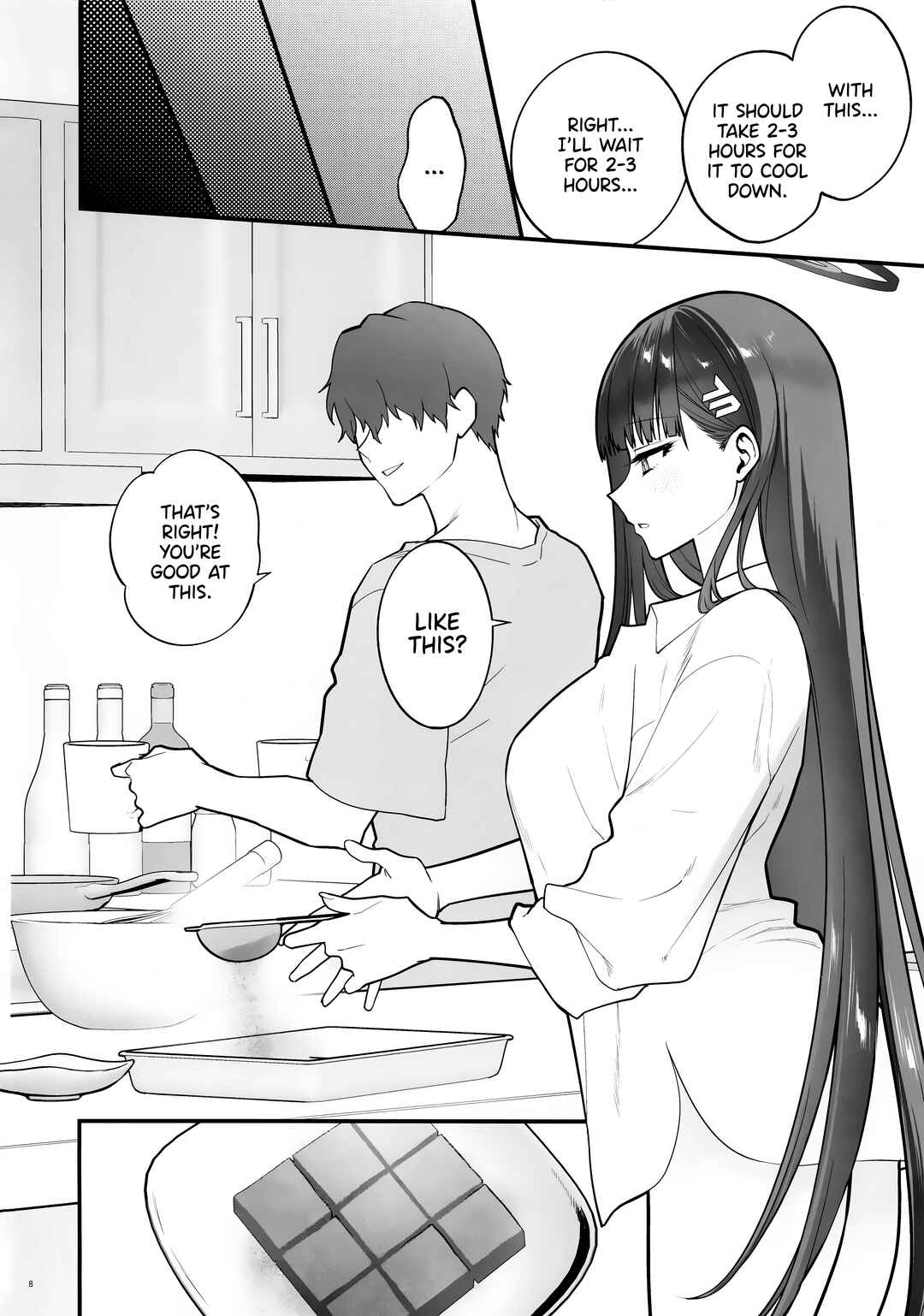 Page 7 Chapter Unknown_7e1e Blue Archive - CHOCOLATE & CREAM (Doujinshi)
