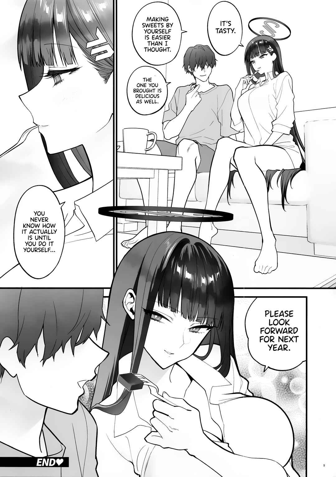 Page 8 Chapter Unknown_7e1e Blue Archive - CHOCOLATE & CREAM (Doujinshi)