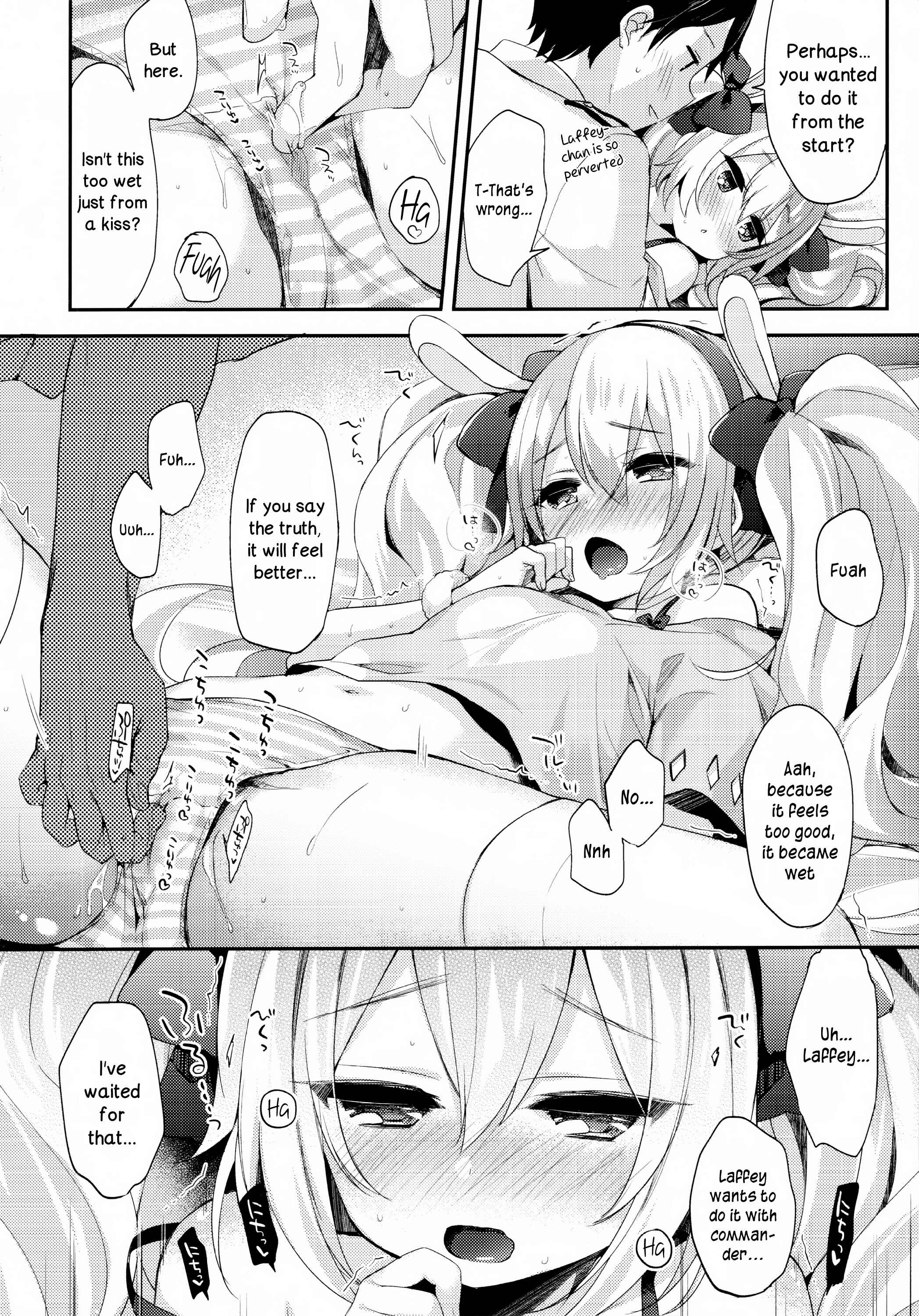 Page 11 Chapter Unknown_7d68 Azur Lane - Shikikan, Kyou wa Atsui kara Laffey to Nenne... Shiyo (Doujinshi)