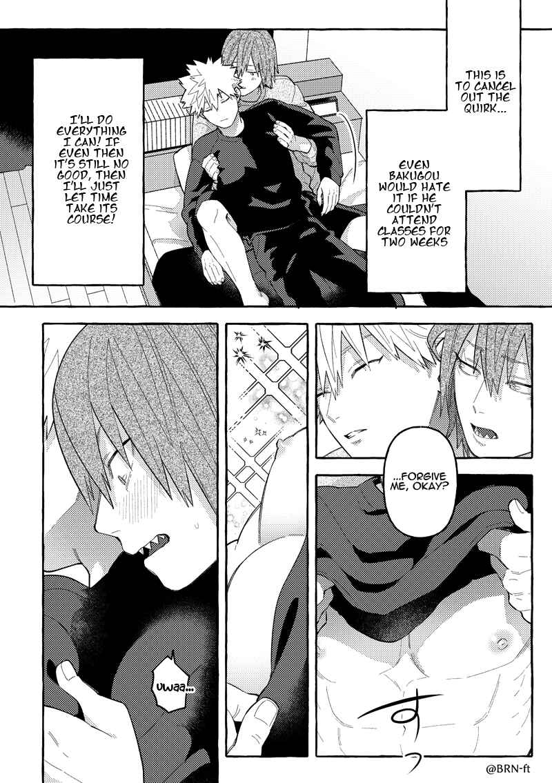 Page 11 Chapter Unknown_8fd3 Boku no Hero Academia - Bakugou OtaOme KiriBaku Manga (Doujinshi)