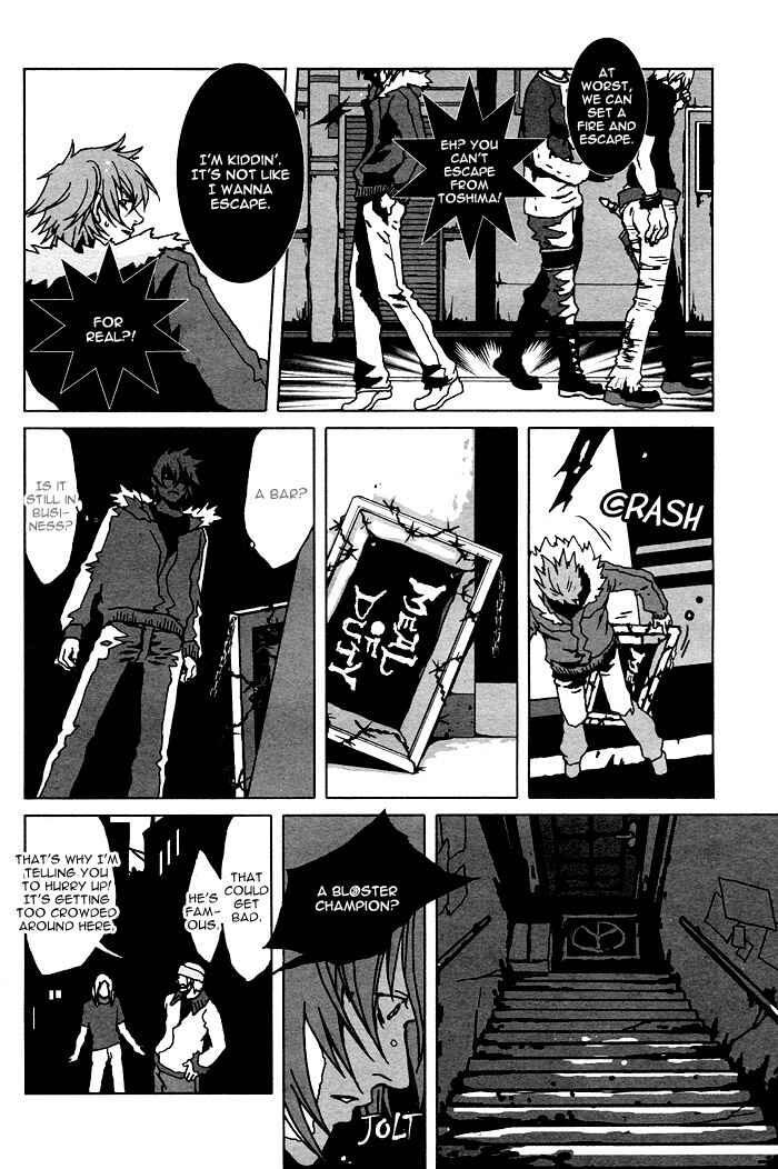 Page 11 Chapter 2 The Scapedogs Blood