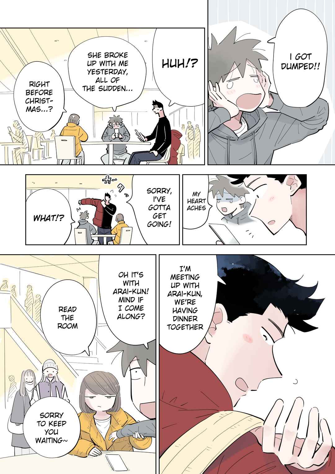 Page 1 Chapter 20 Arai-kun to Haruma-senpai