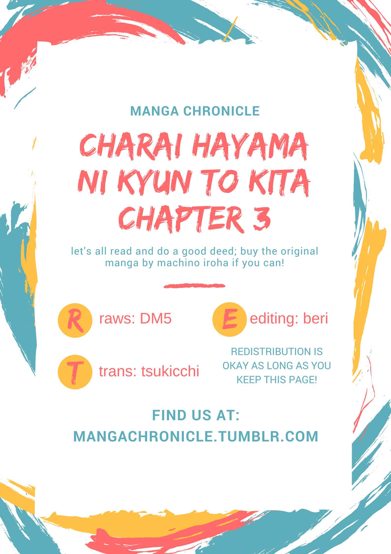 Page 1 Chapter 3 Charai Hayama ni Kyun to Kita