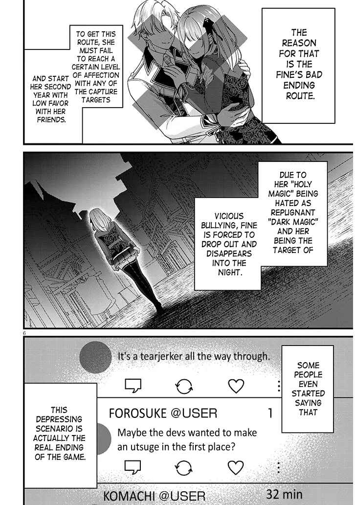 Page 6 Chapter 1 Rojiura de Hirotta Onnanoko ga Bad End-go no Otome Game no Heroine Datta Ken