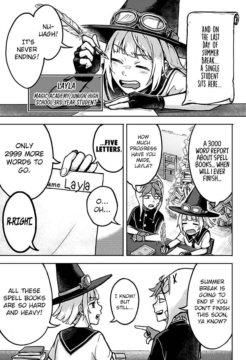Page 4 Chapter Unknown_c34a Layla to Mayonaka 3-ji no Daibouken