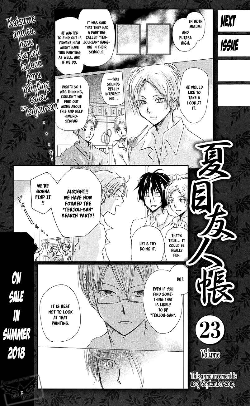 Page 8 Chapter 89.6 Natsume Yuujinchou