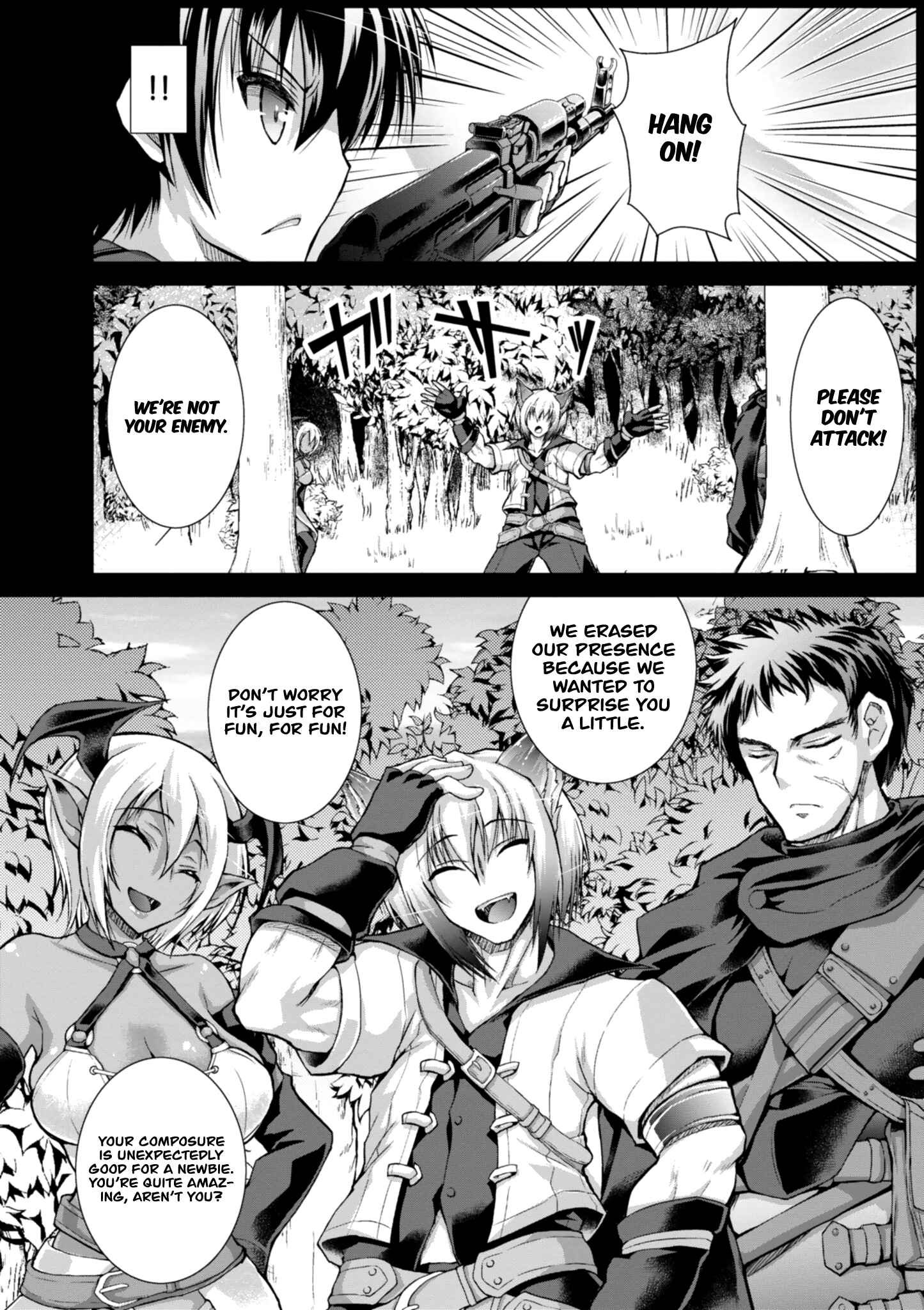 Page 12 Chapter 34 Gun-Ota ga Mahou Sekai ni Tensei shitara, Gendai Heiki de Guntai Harem wo Tsukucchaimashita!?