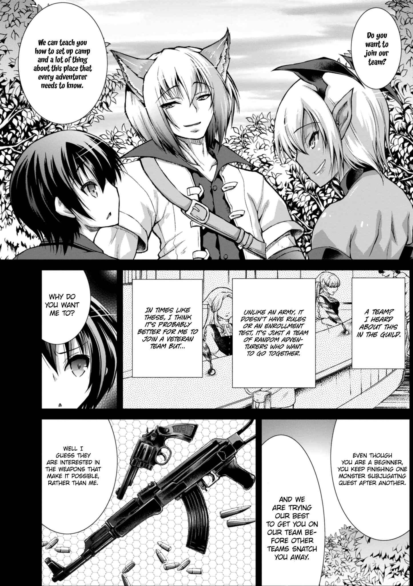 Page 16 Chapter 34 Gun-Ota ga Mahou Sekai ni Tensei shitara, Gendai Heiki de Guntai Harem wo Tsukucchaimashita!?