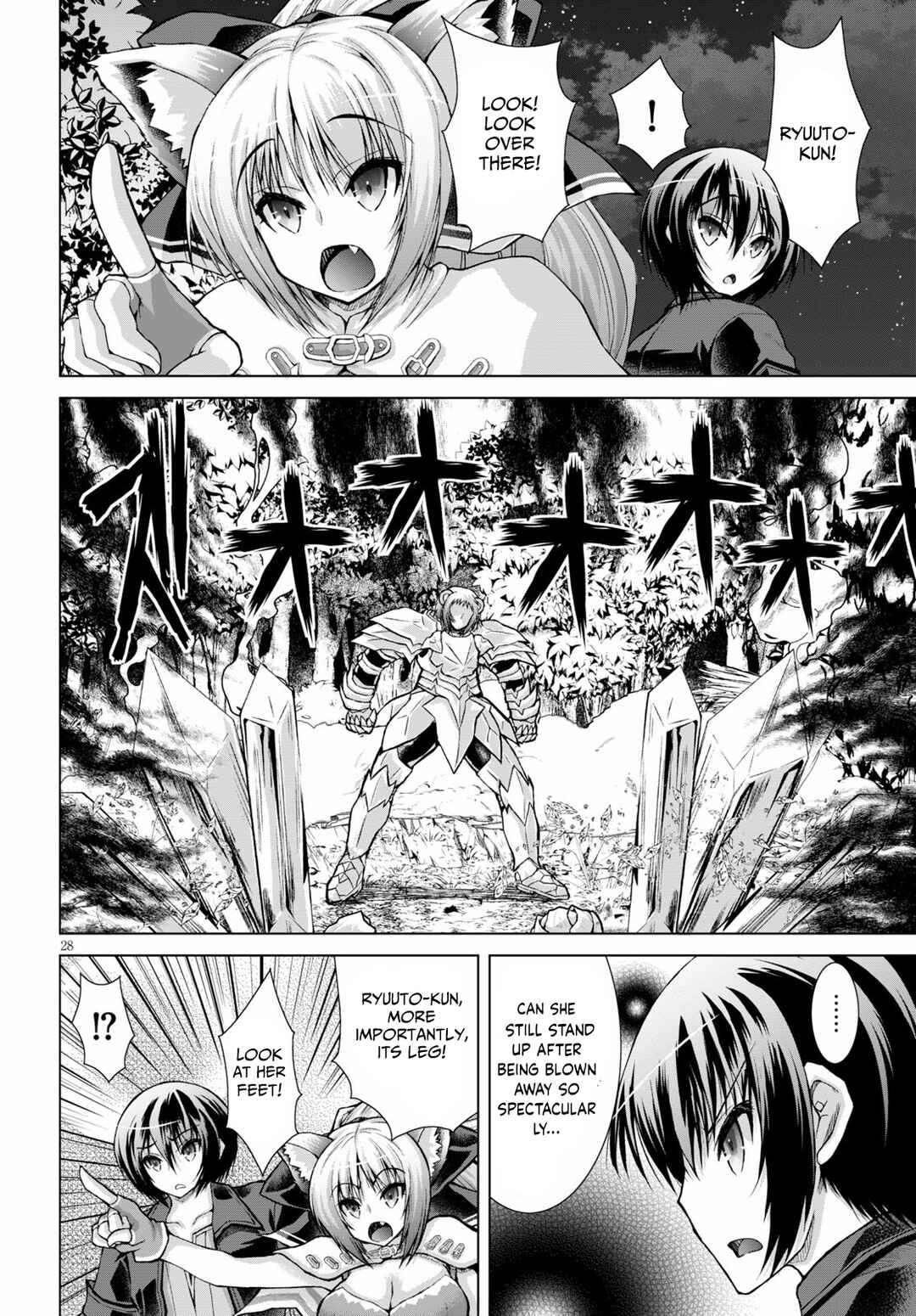 Page 28 Chapter 58 Gun-Ota ga Mahou Sekai ni Tensei shitara, Gendai Heiki de Guntai Harem wo Tsukucchaimashita!?