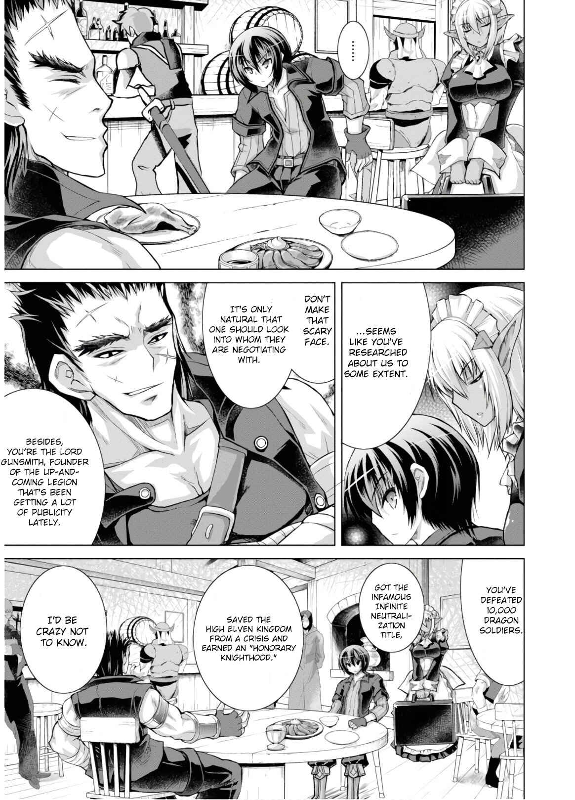 Page 8 Chapter 50 Gun-Ota ga Mahou Sekai ni Tensei shitara, Gendai Heiki de Guntai Harem wo Tsukucchaimashita!?