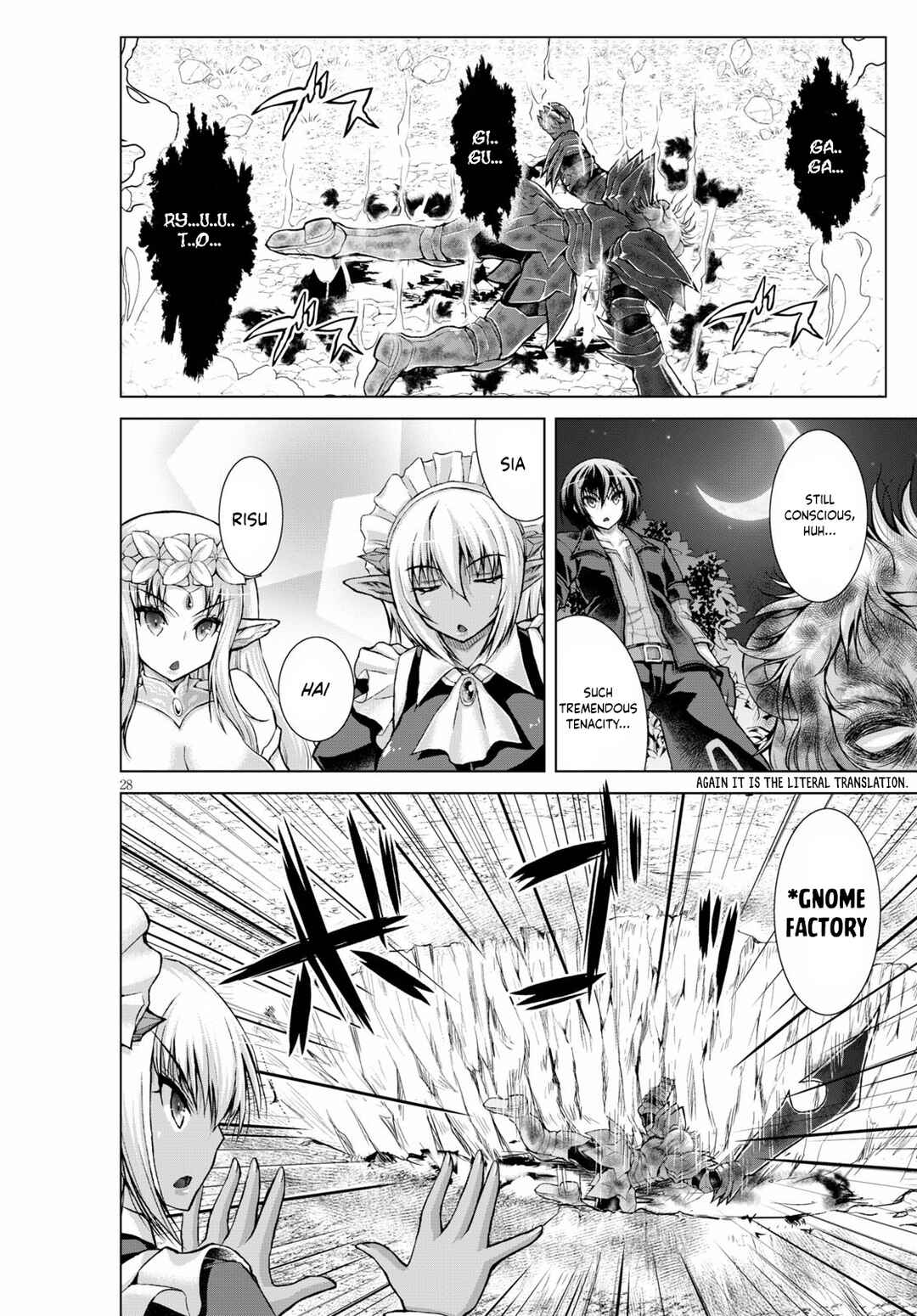 Page 28 Chapter 59 Gun-Ota ga Mahou Sekai ni Tensei shitara, Gendai Heiki de Guntai Harem wo Tsukucchaimashita!?