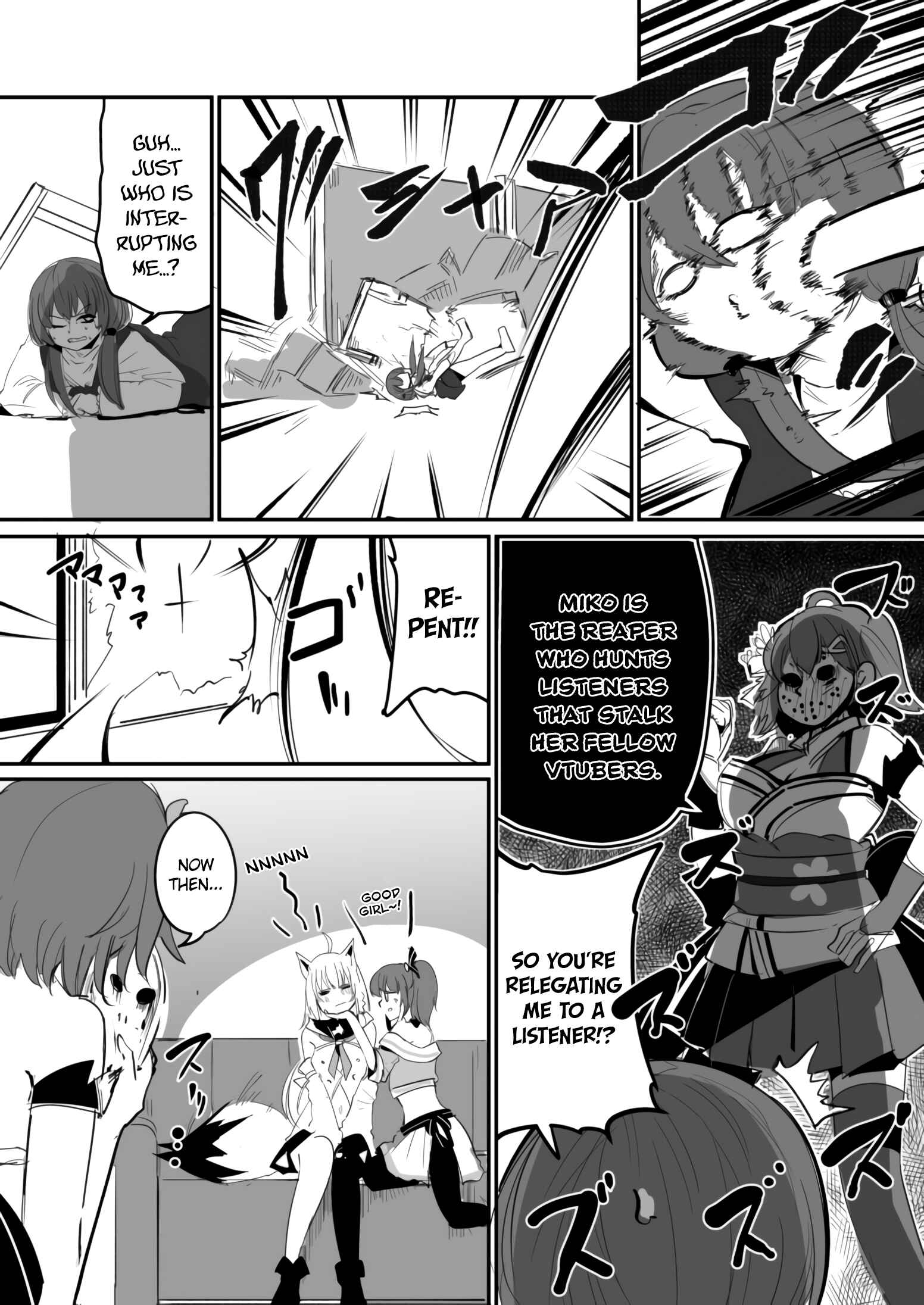Page 3 Chapter 4 Hololive - HoloGraffiti Imitation