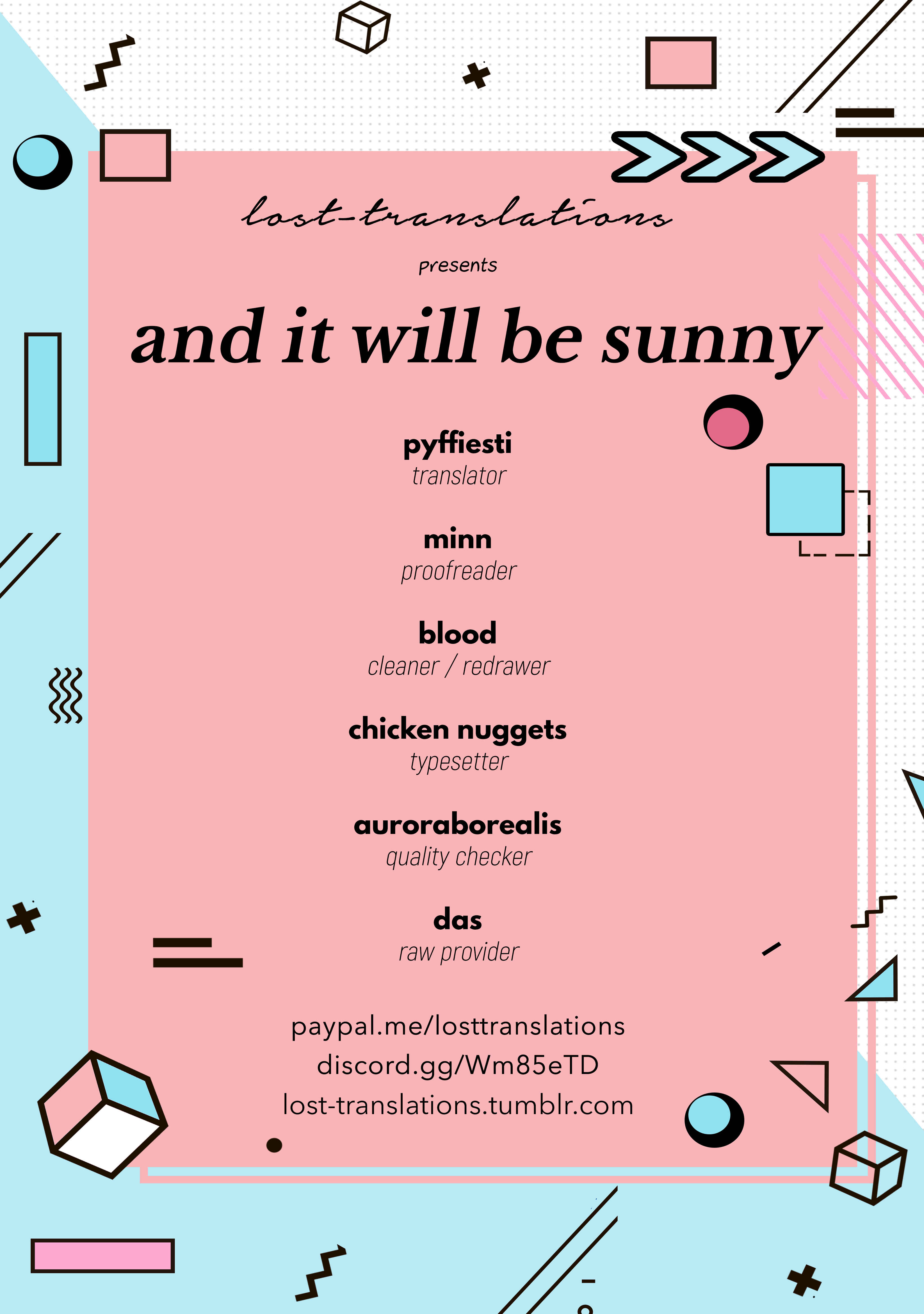 Page 1 Chapter 10 And It Will Be Sunny