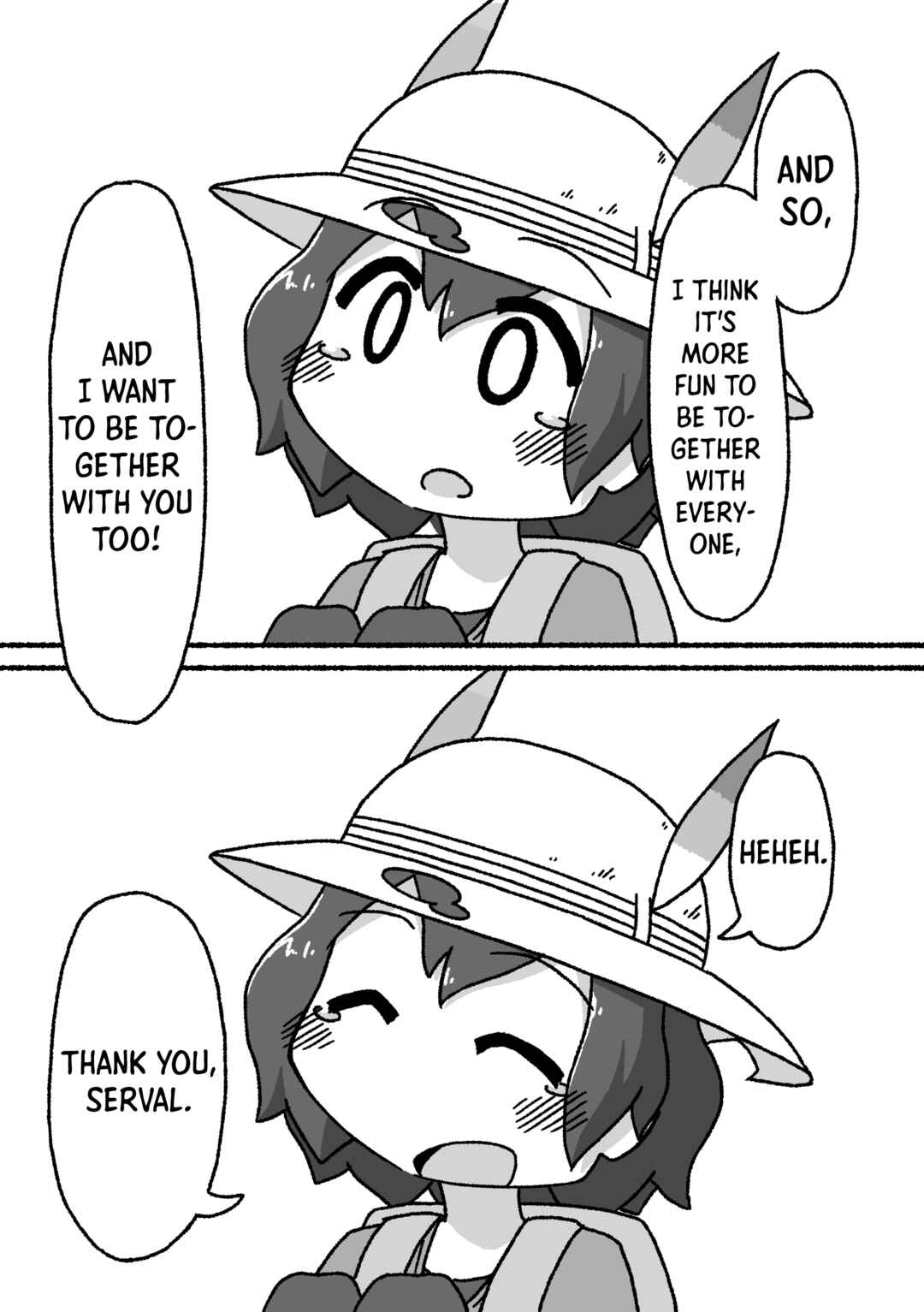 Page 23 Chapter 3 Kemono Friends - Our Epilogue. (Doujinshi)